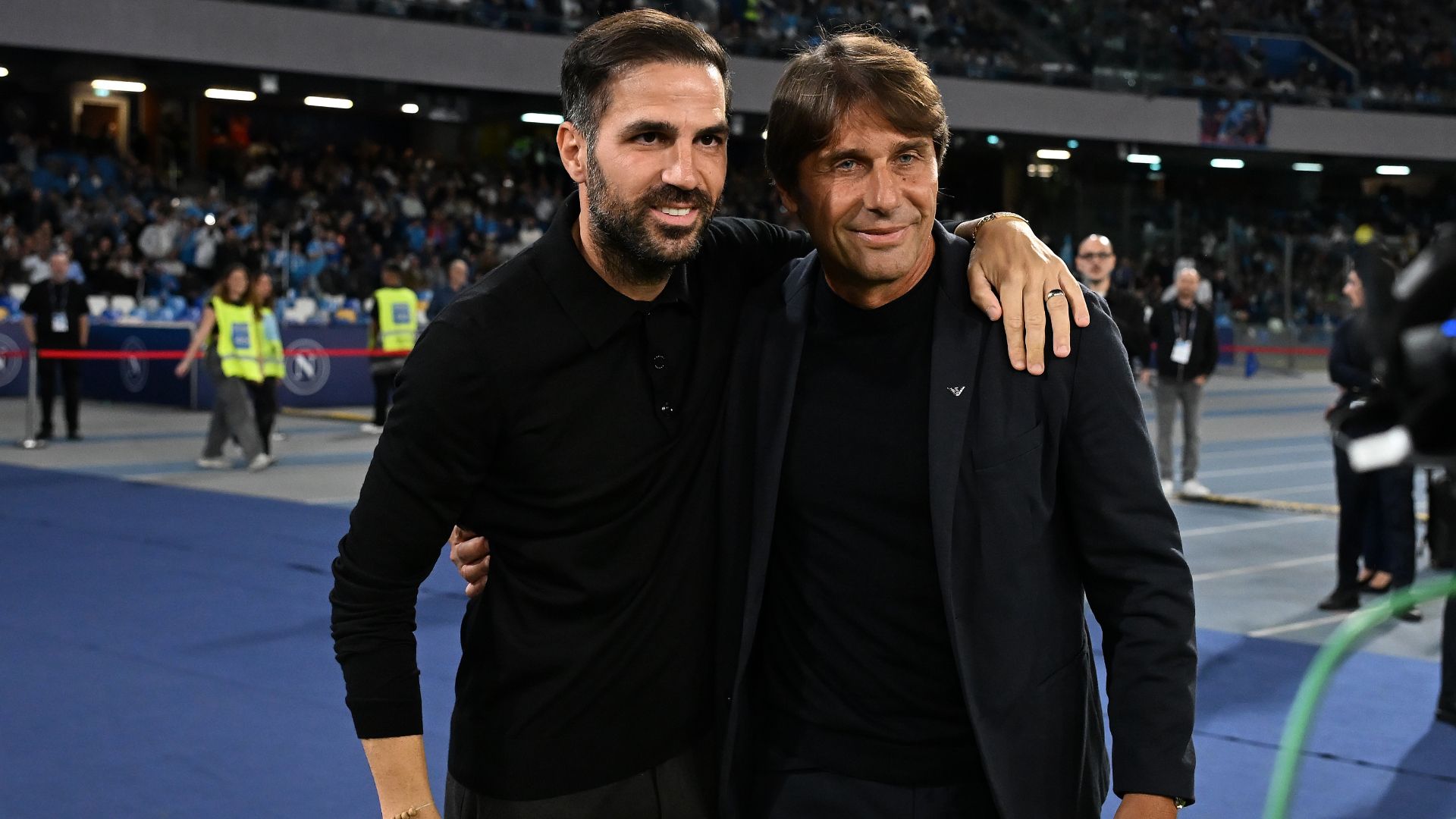 Cesc Fabregas was left 'fainting' after Antonio Conte training sessions at Chelsea as Como boss praises Napoli counterpart