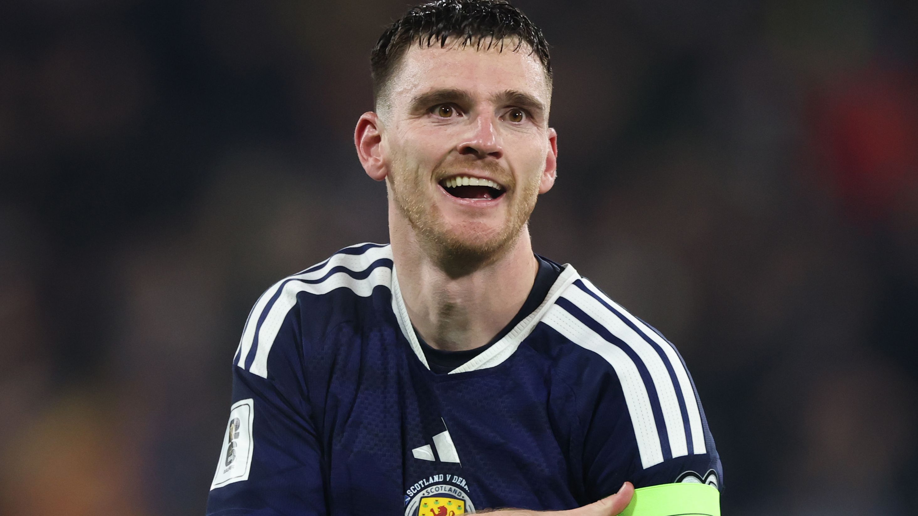 Tearful Liverpool star Andy Robertson reveals how Diogo Jota inspired his World Cup dream as Scotland book place at 2026 tournament
