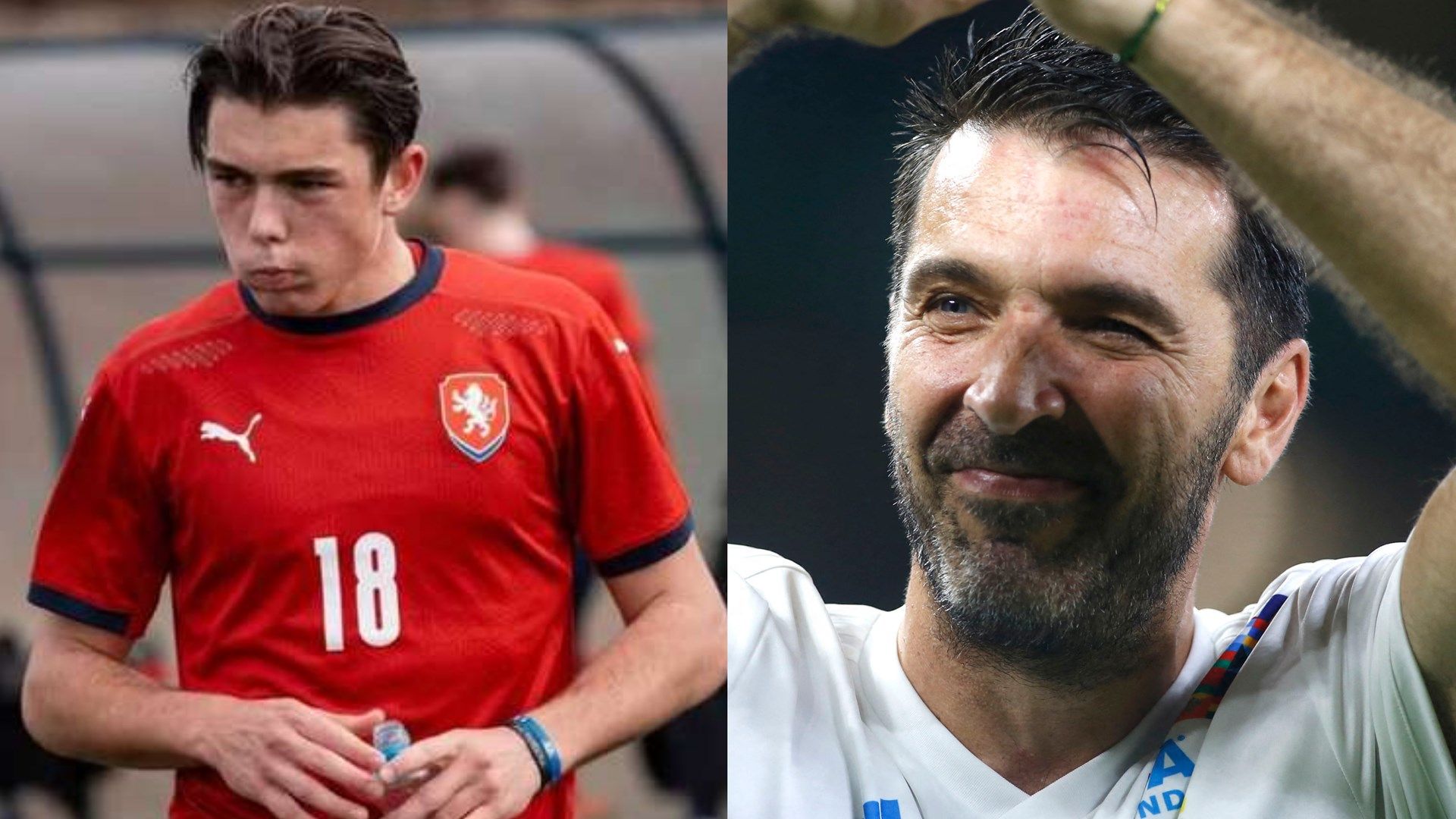 Gianluigi Buffon's son scores TWO hat-tricks during November international break - but not for Italy