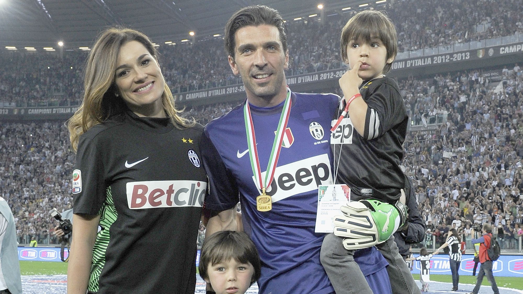 Gianluigi Buffon's son scores TWO hat-tricks during November international break - but not for Italy