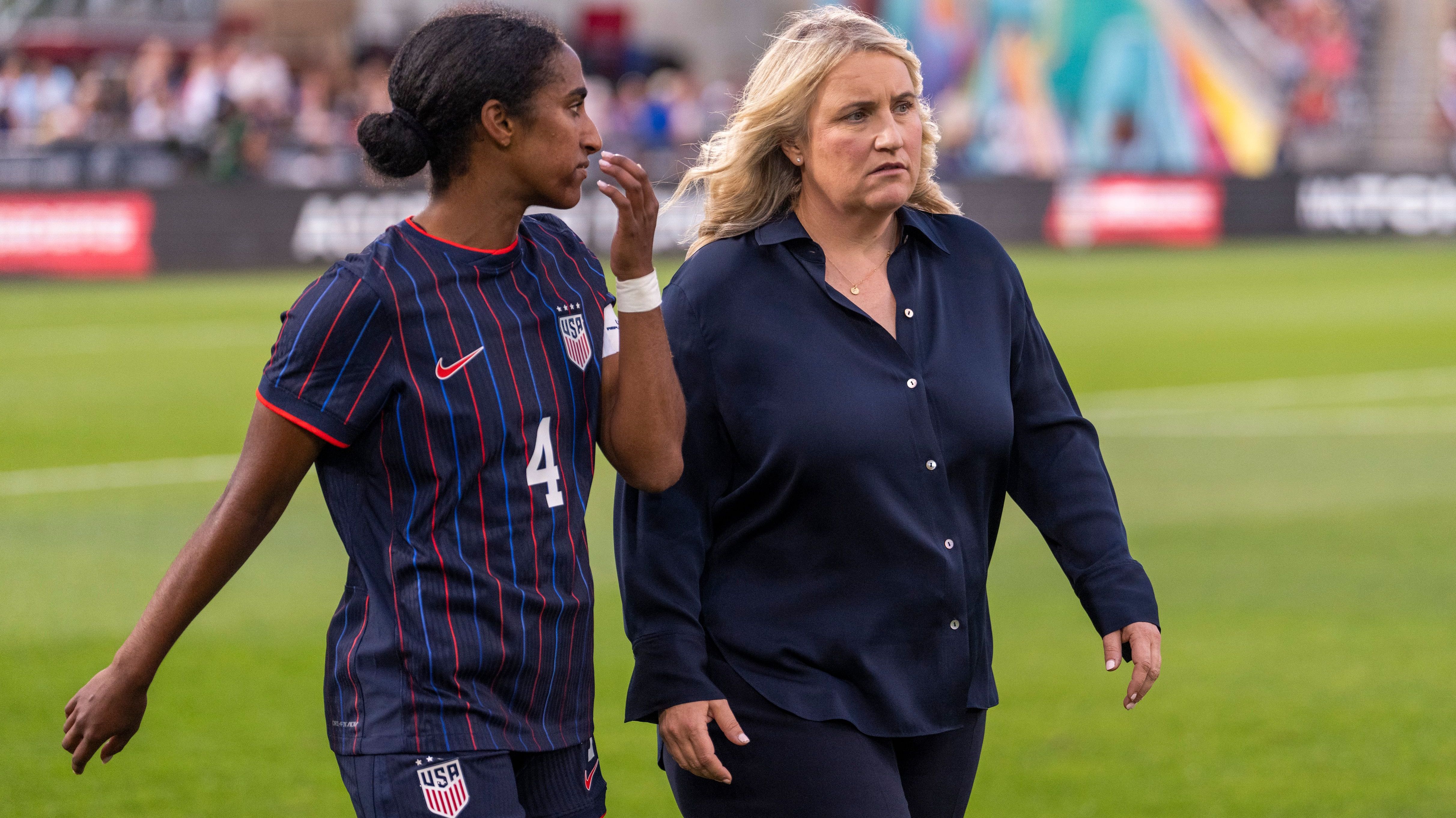 Naomi's back: Girma returns to USWNT as Emma Hayes names 26-player roster for Italy friendlies; Trinity Rodman and Phallon Tullis-Joyce left out