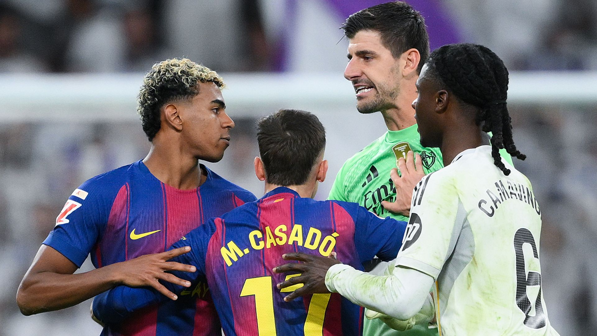 'Lamine Yamal lit a fire' - Real Madrid goalkeeper Thibaut Courtois lifts lid on Clasico clash with Barcelona wonderkid