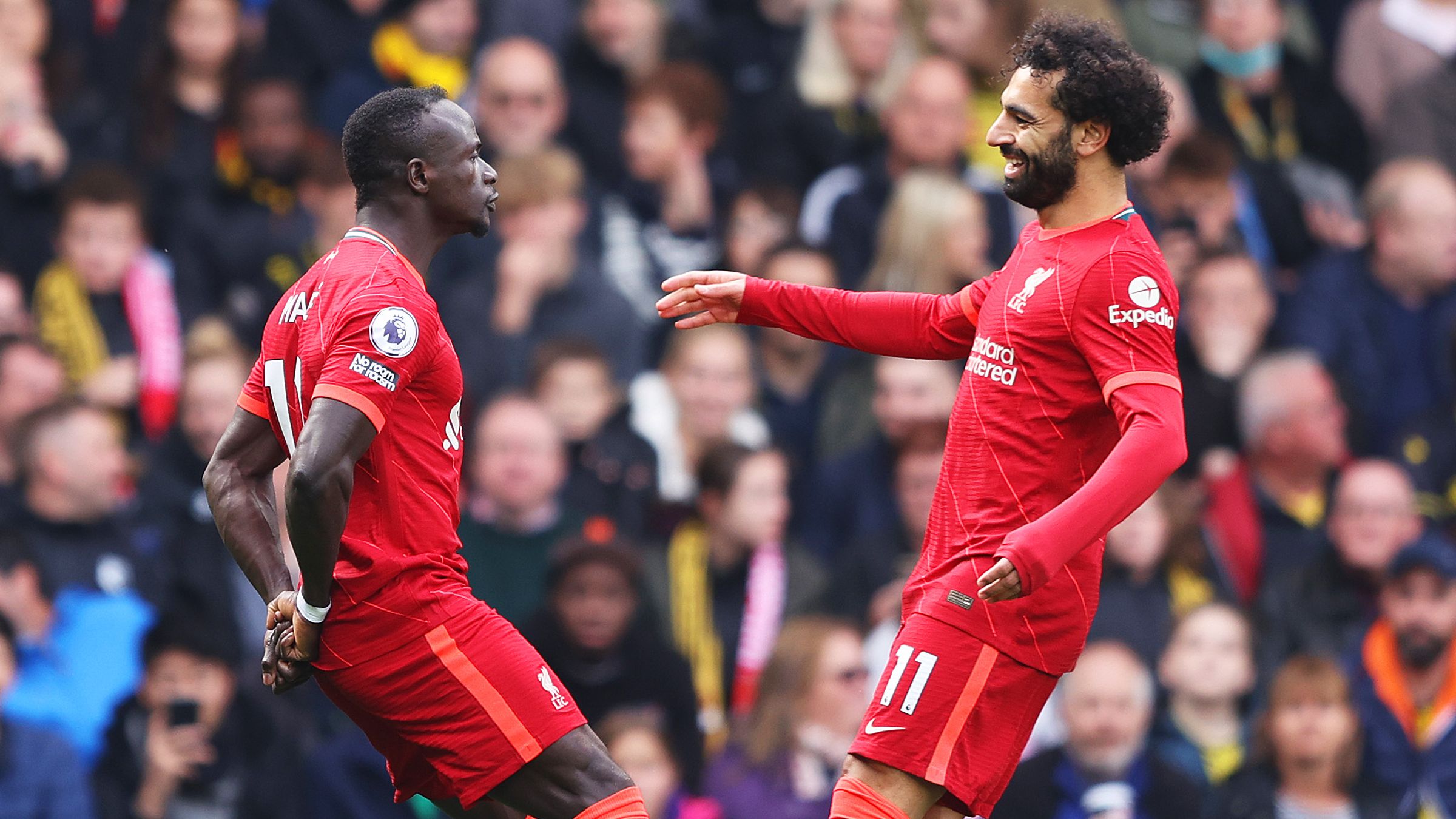 Sadio Mane explains why 'rivalry' with Mohamed Salah 'wasn't a bad thing' as ex-Liverpool forward reveals what star duo argued about during Burnley row