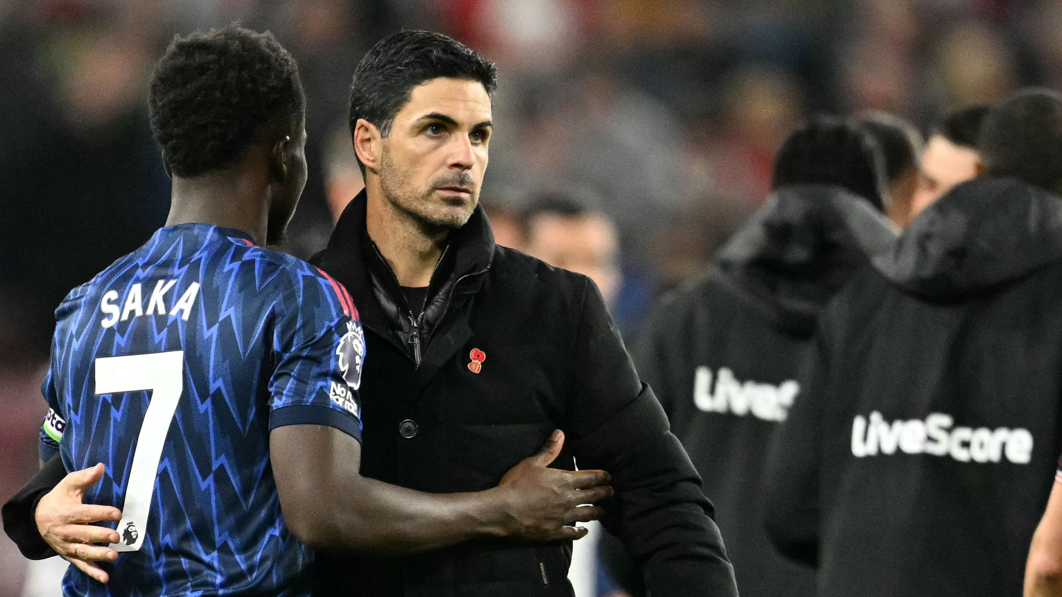 Mikel Arteta reveals what Bukayo Saka has told him about signing a new contract at Arsenal as talks continue