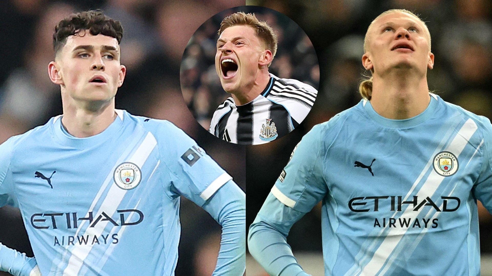 Man City player ratings vs Newcastle: Phil Foden, hang your head in shame! England star's shocking miss damages City's Premier League title hopes as Erling Haaland proves he is only human