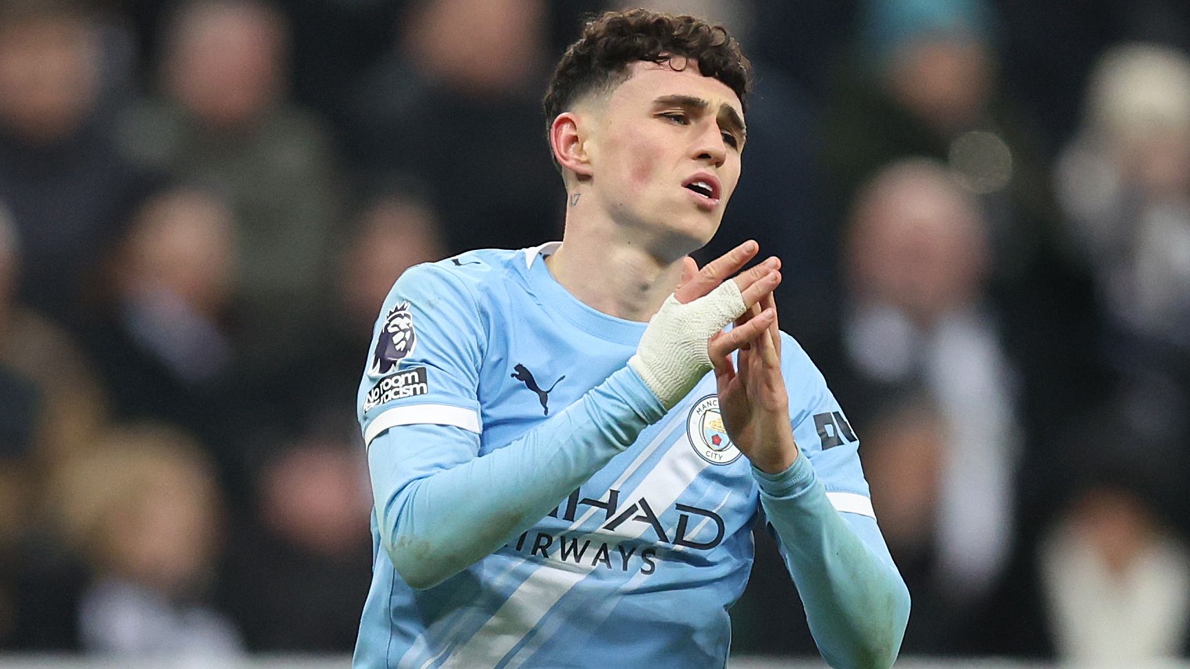 Man City player ratings vs Newcastle: Phil Foden, hang your head in shame! England star's shocking miss damages City's Premier League title hopes as Erling Haaland proves he is only human