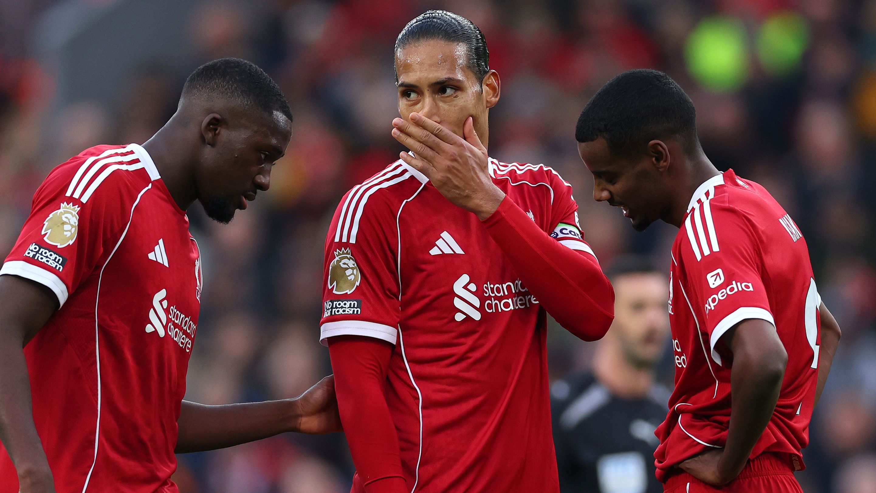 'They need to be patient' - Jamie Redknapp insists Liverpool must KEEP Arne Slot despite dismal run of form and thumping weekend defeat
