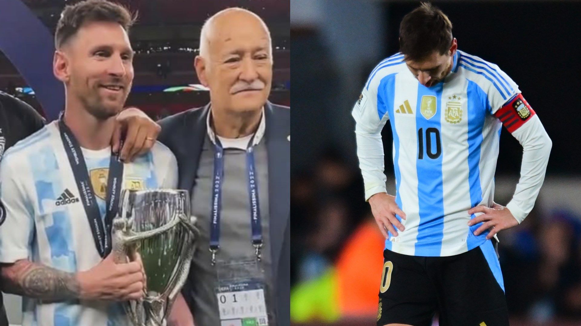 'The person that paved the way for me' - Lionel Messi pays moving tribute to Omar Souto as Argentine FA icon passes away aged 73