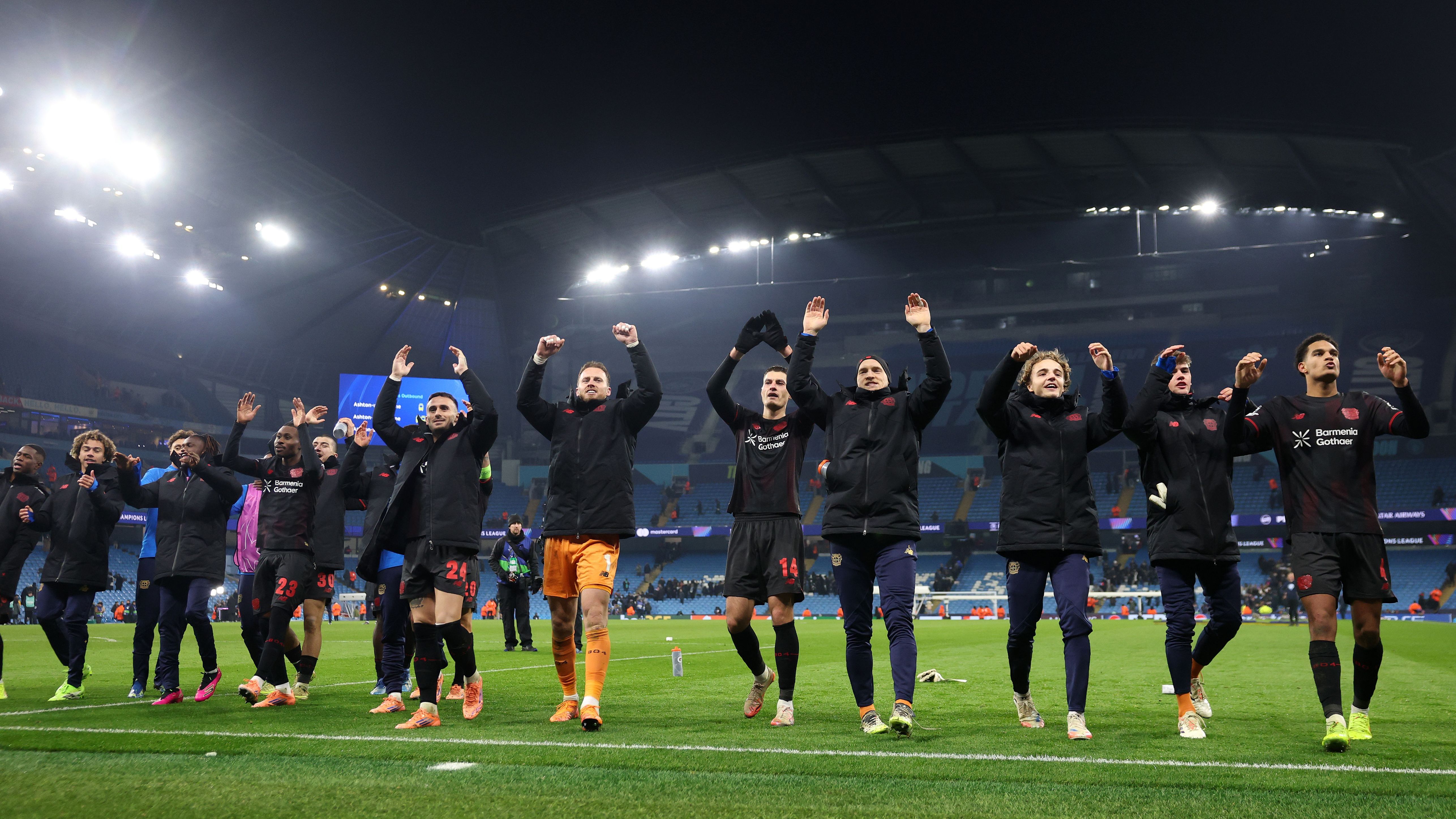 Bayer Leverkusen will remember Man City victory 'for a long time' as coach Kasper Hjulmand praises players for surprise Champions League giant-killing