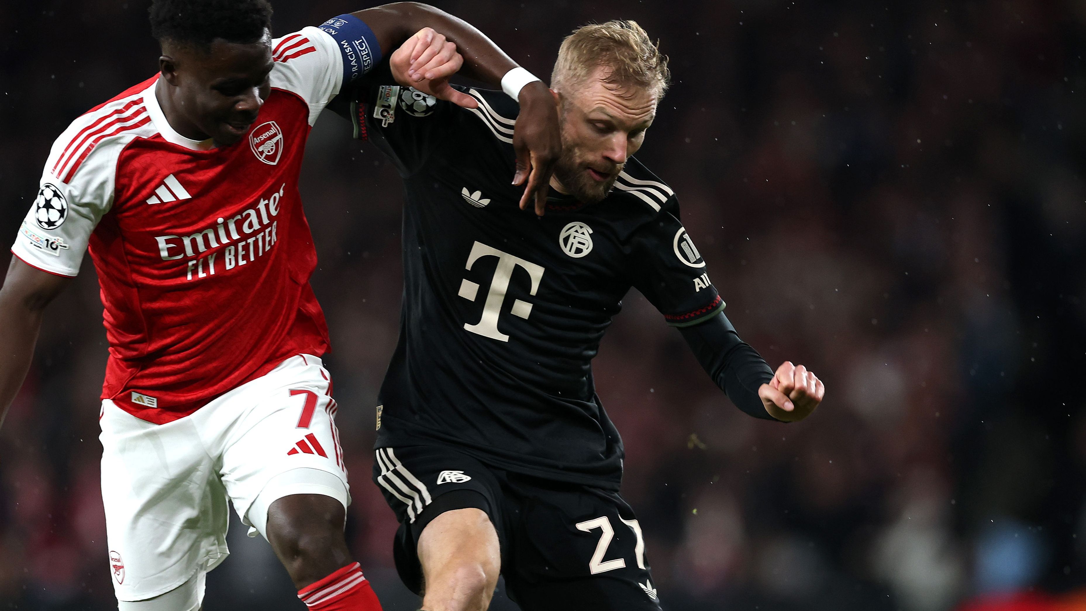 Bayern Munich player ratings vs Arsenal: Harry Kane is outshone by teenager Lennart Karl while Manuel Neuer shows his age as unbeaten run ends in Champions League