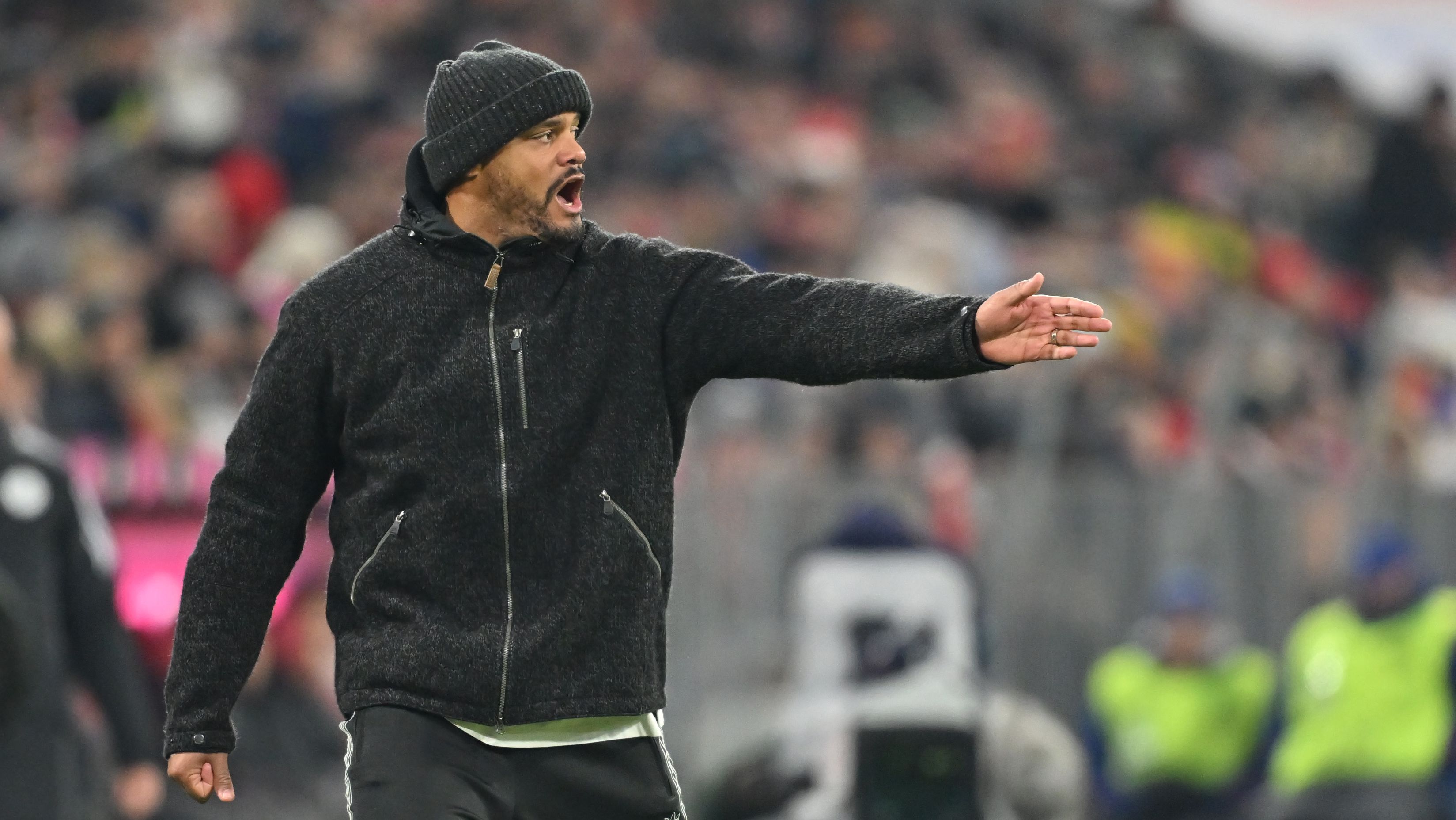 Vincent Kompany 'accepts' Arsenal defeat as Bayern Munich boss admits his side were beaten by the 'better' team