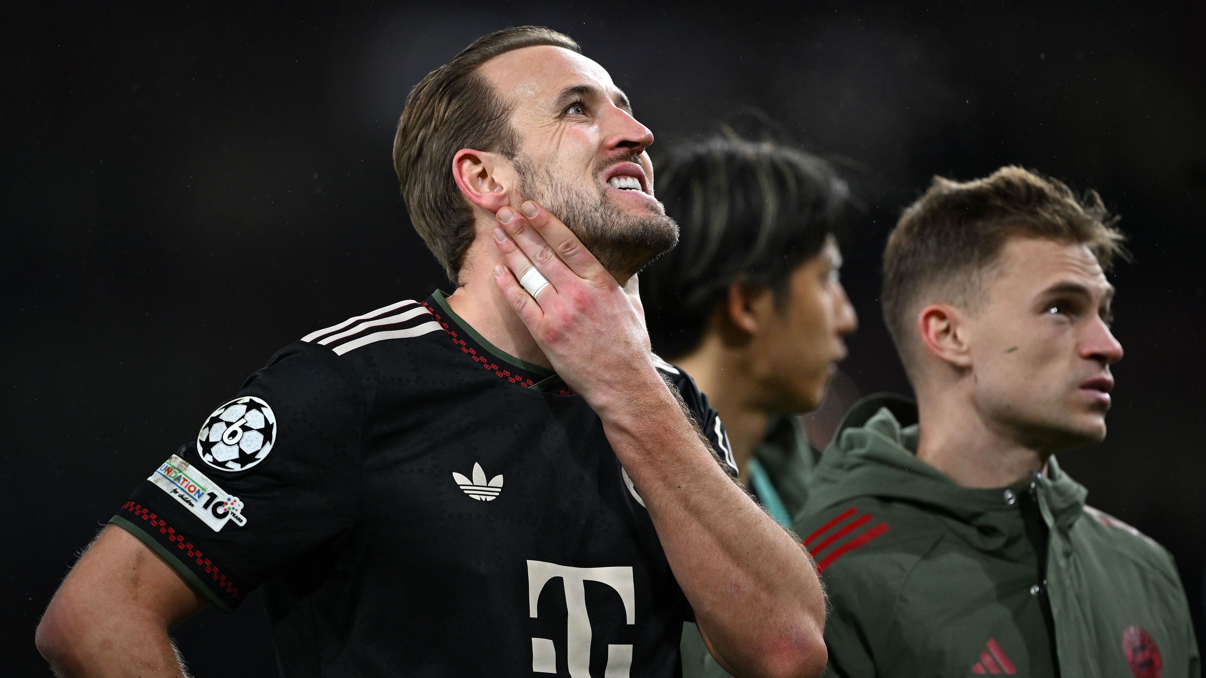 Where was Harry Kane?! Bayern striker sets unwanted personal record against Arsenal after out-of-sorts display