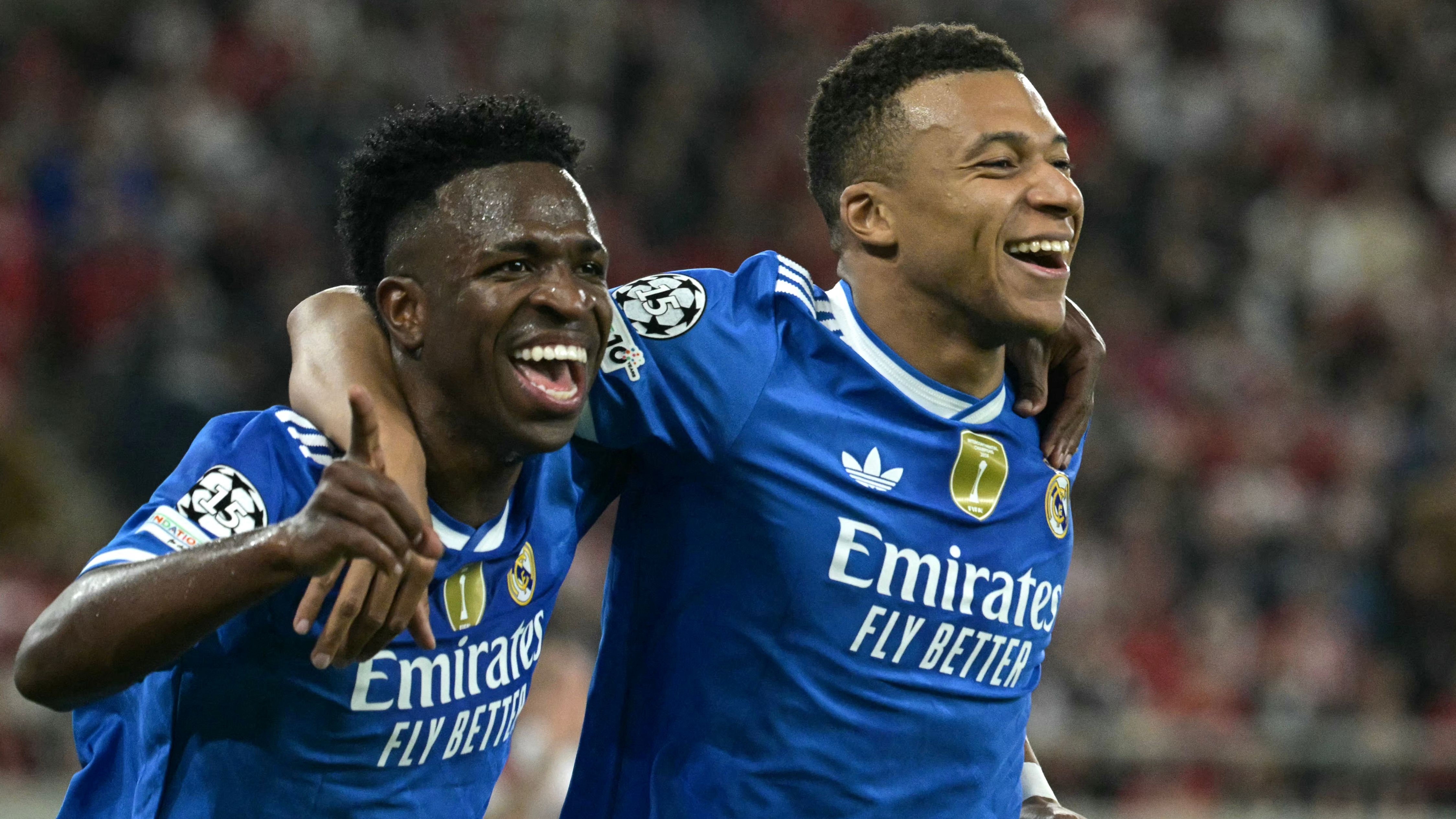 'Real Madrid gave us a lifeline' - Olympiacos boss pleased with fightback in 'crazy' seven-goal Champions League thriller as Kylian Mbappe and Vinicius Jr run the show