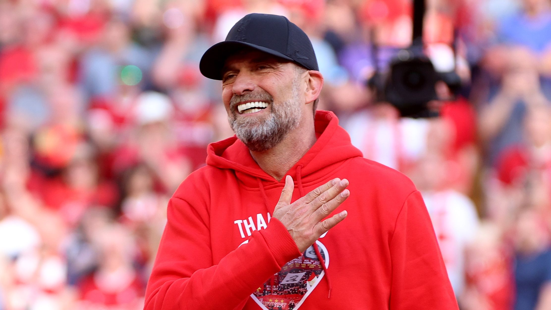 'Arne Slot has to watch out' - Liverpool told Jurgen Klopp is 'hovering over Anfied like a UFO' as former boss tipped to make sensational return to Reds
