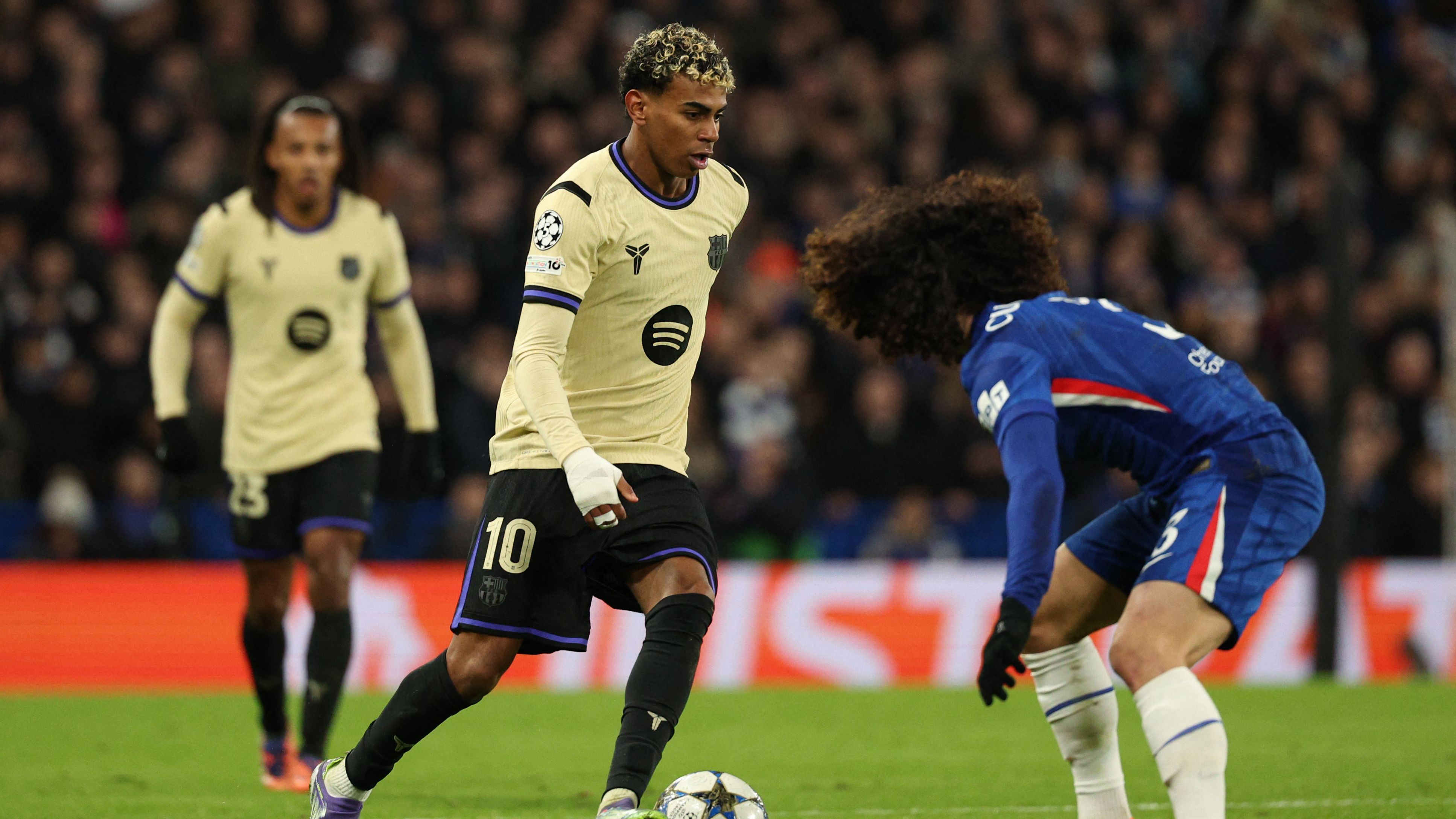 'Marc Cucurella is one of the best in the world!' - Hansi Flick defends Lamine Yamal over Chelsea display but tells teen star to 'step up' for Barcelona