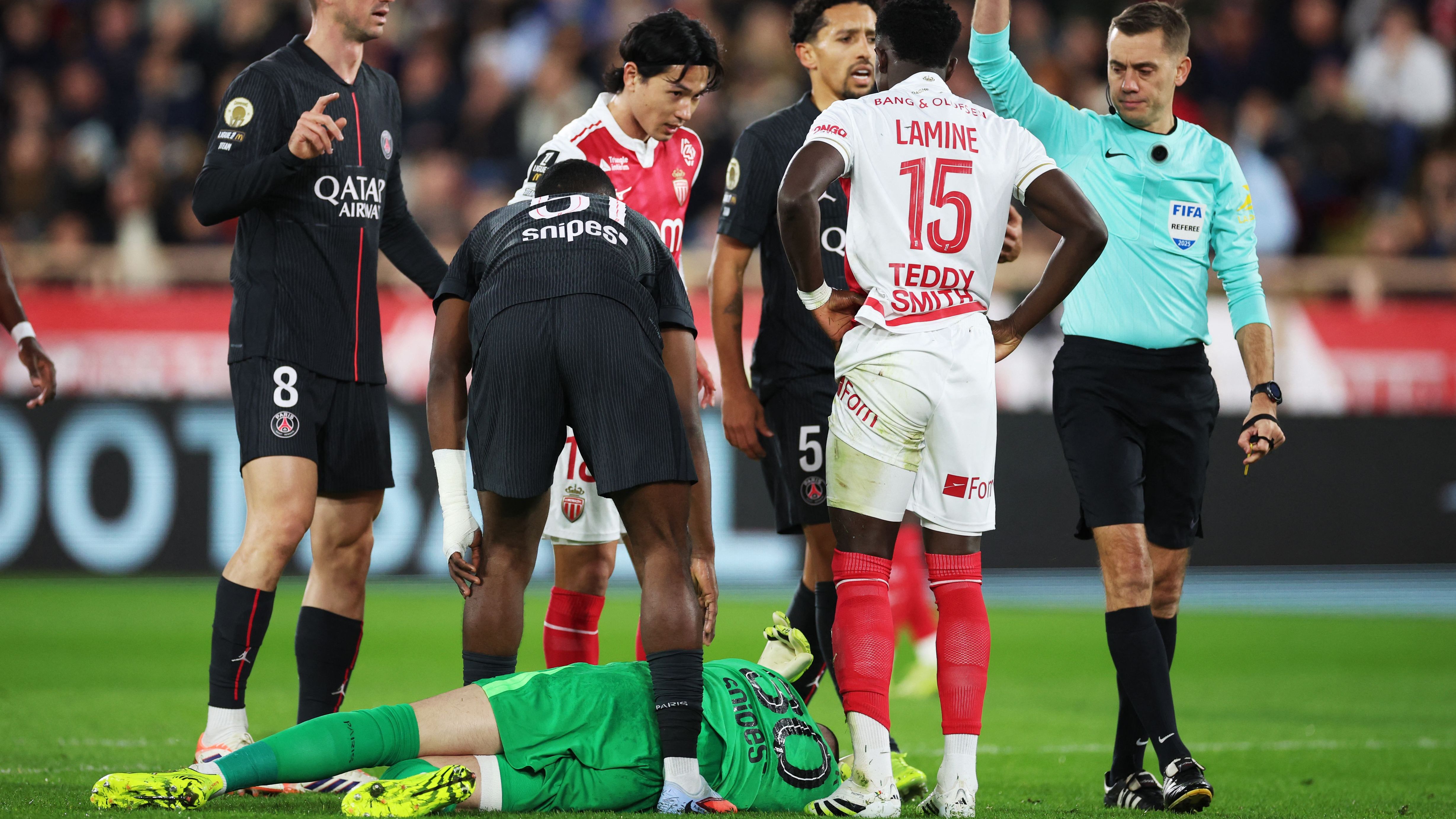 'Unbelievable' - Luis Enrique shocked by horror challenge on PSG goalkeeper Lucas Chevalier during Monaco defeat