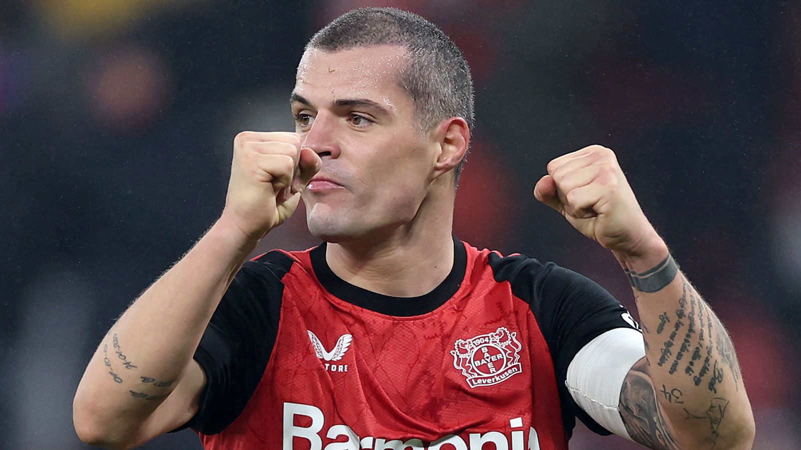 Granit Xhaka move back on! Sunderland switch still possible as Bayer Leverkusen set asking price despite Erik ten Hag's furious denial