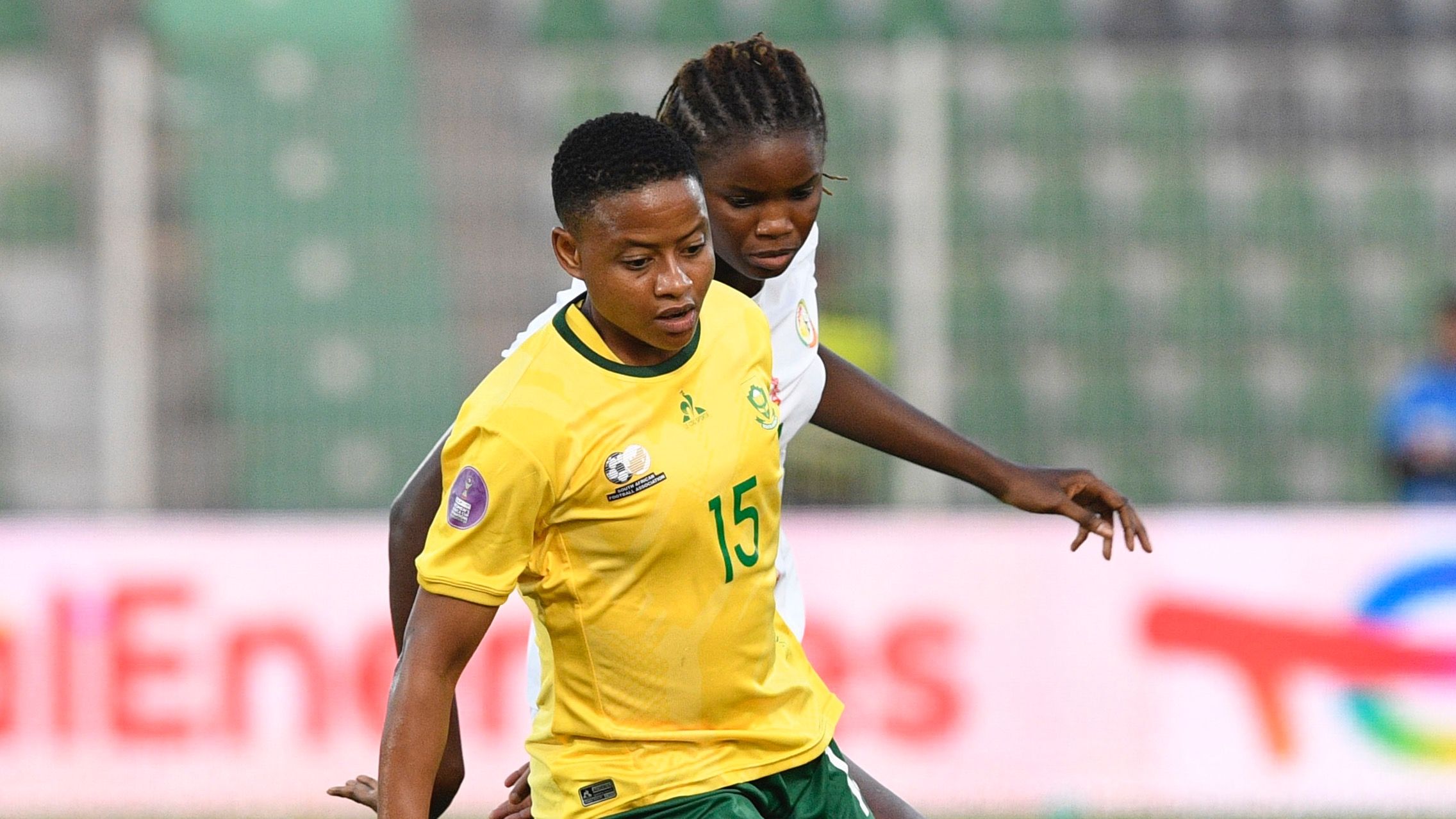 Defending Women's Africa Cup of Nations champions Banyana Banyana survive Senegal scare to set up blockbuster semi-final against Nigeria