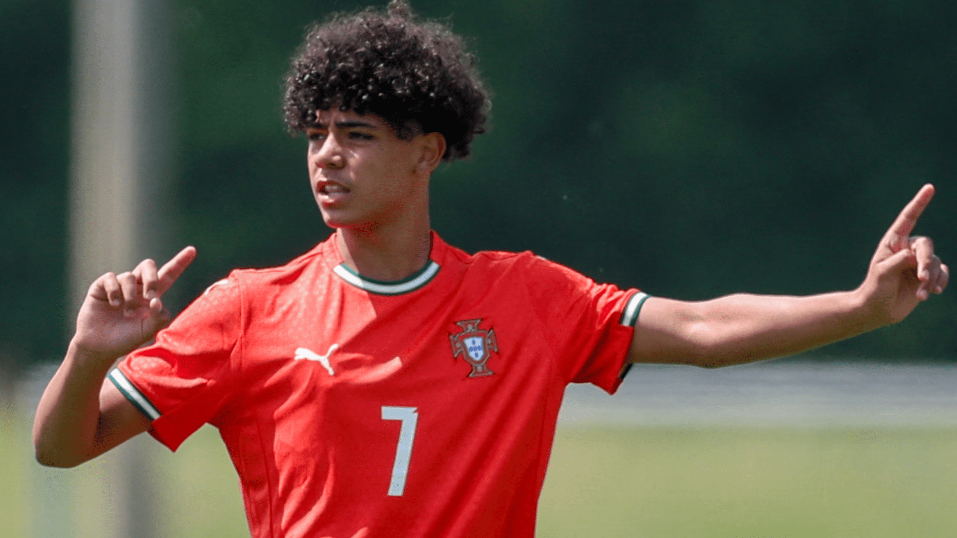 ‘The one who bears the name and the legacy' - Cristiano Ronaldo Jr trains in Portugal amid ongoing bid to follow in the footsteps of GOAT father