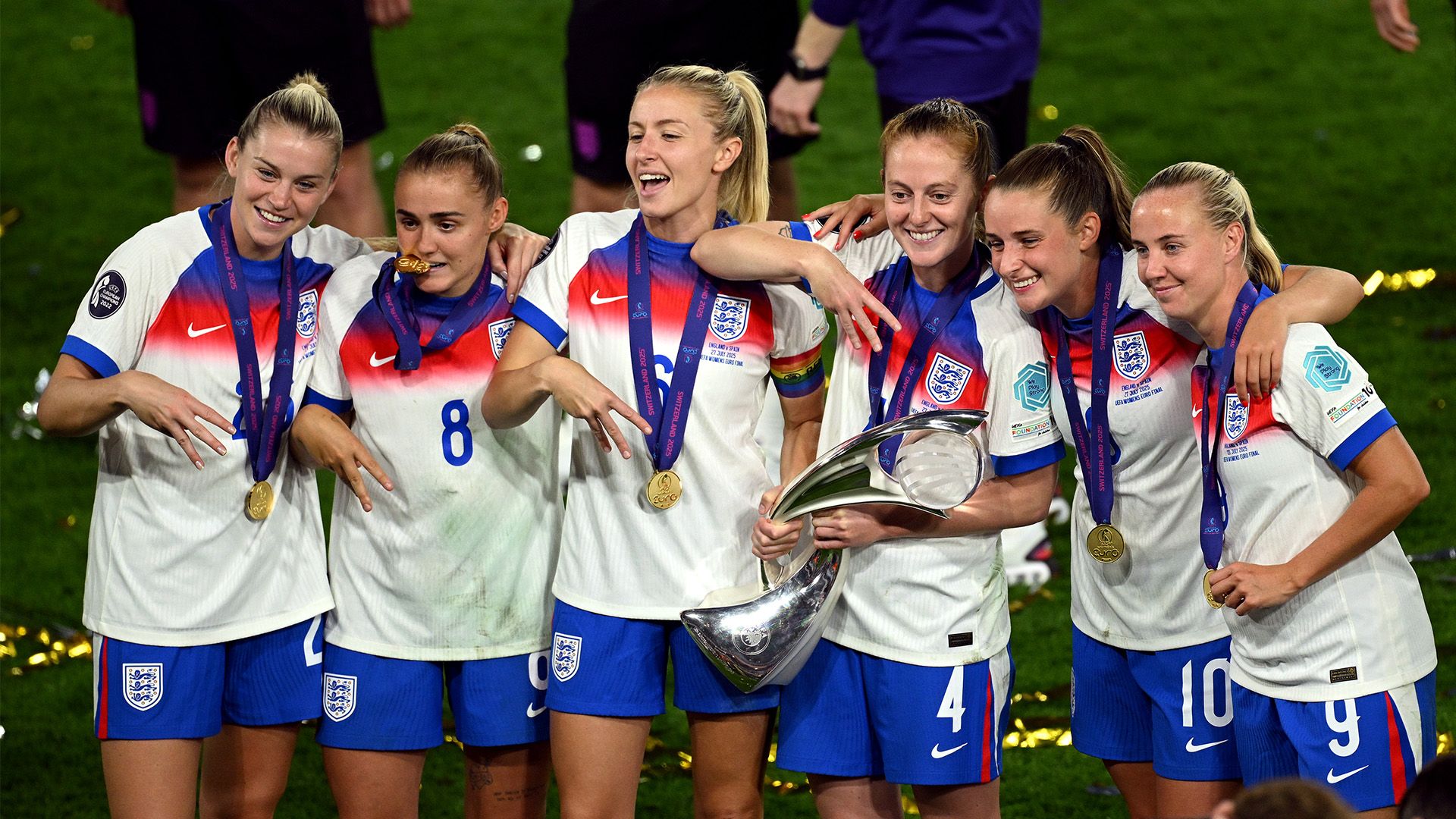 Lionesses heroes Chloe Kelly and Leah Williamson tipped for future money-spinning slots on I'm A Celeb and Strictly after stunning Euro 2025 success