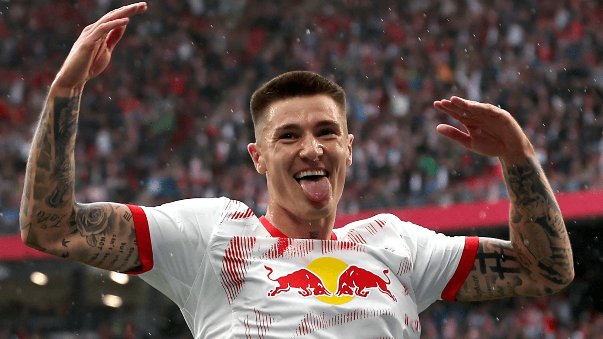 Newcastle make stunning £70m Benjamin Sesko transfer bid as they 'present package & vision' after shock report claims striker's already REJECTED Man Utd