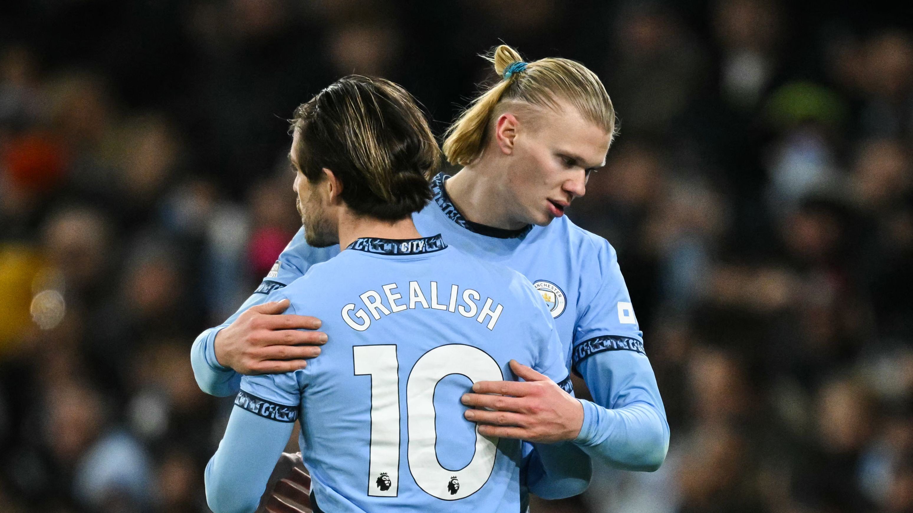 Erling Haaland bids fond farewell to Jack Grealish as Man City star heads to Everton
