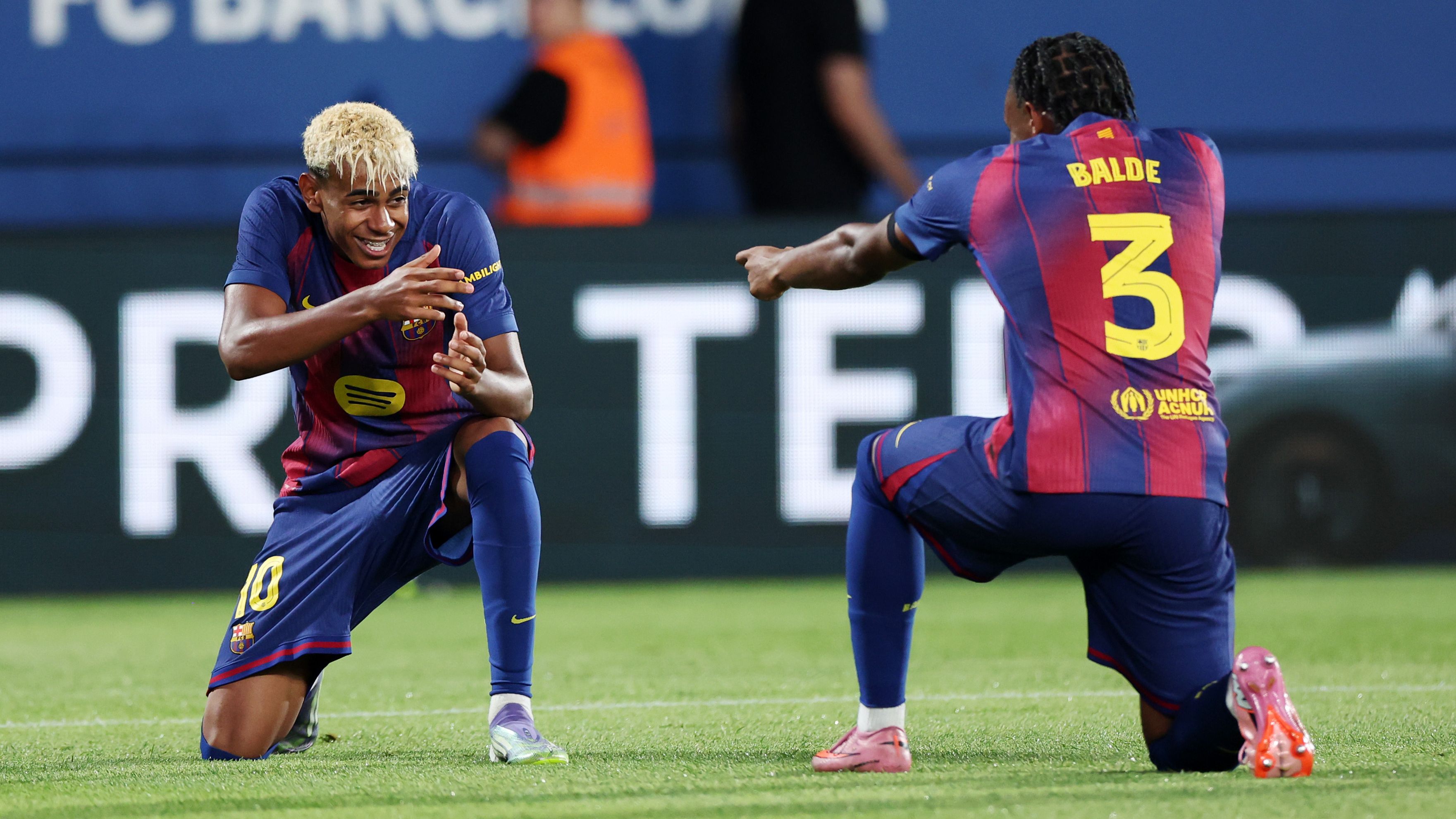 'Lamine Yamal can set his own ceiling!' - Barcelona sensation told he will do 'great things' after coming up against ex-Blaugrana star in 5-0 demolition of Como