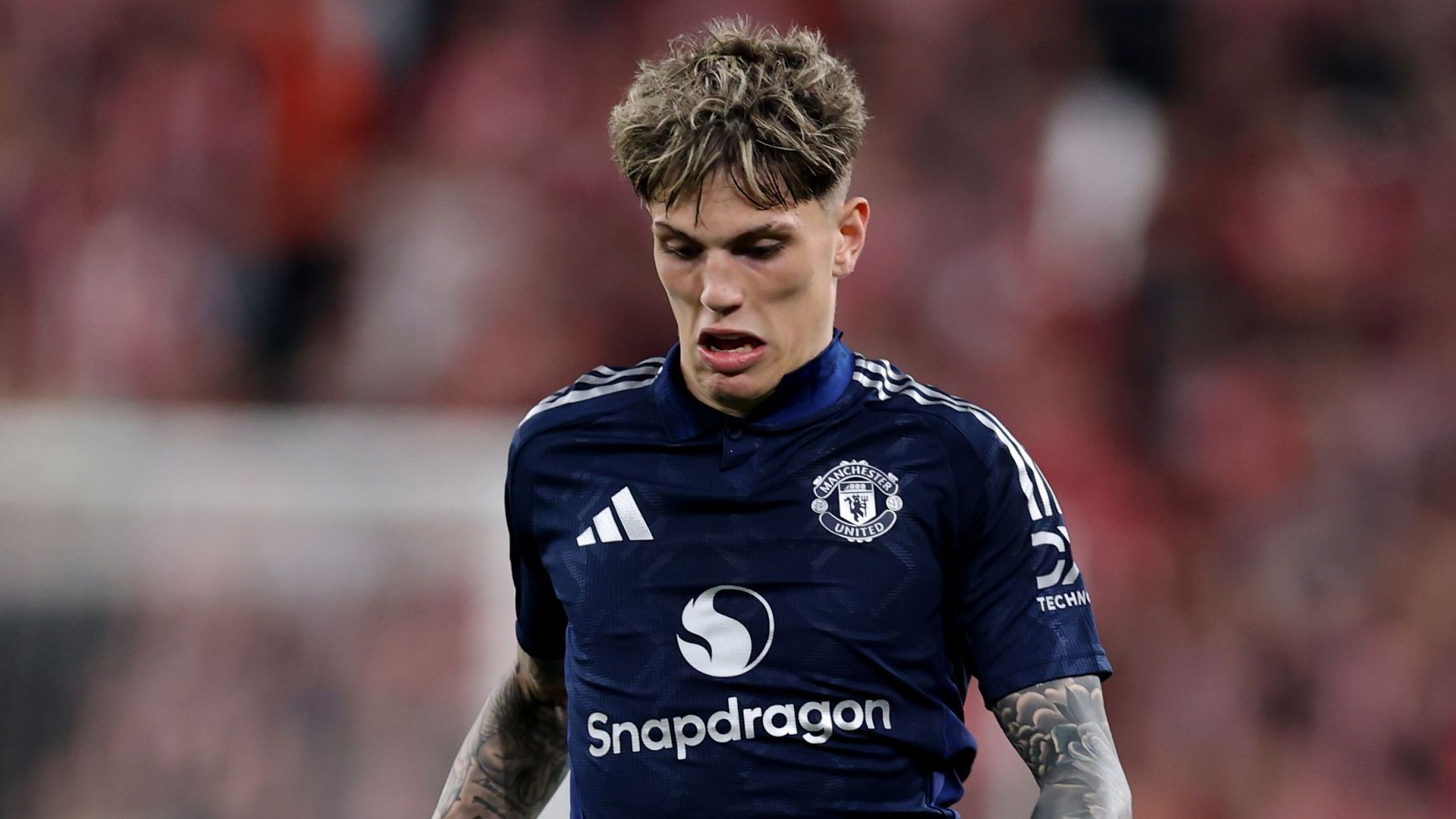 Alejandro Garnacho shares cryptic update as Man Utd outcast waits on potential £50m Chelsea transfer