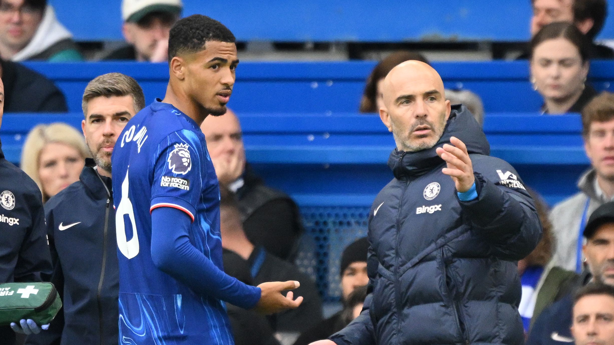 Chelsea rocked by Levi Colwill injury blow as defender set for lengthy spell out after undergoing surgery on ACL injury