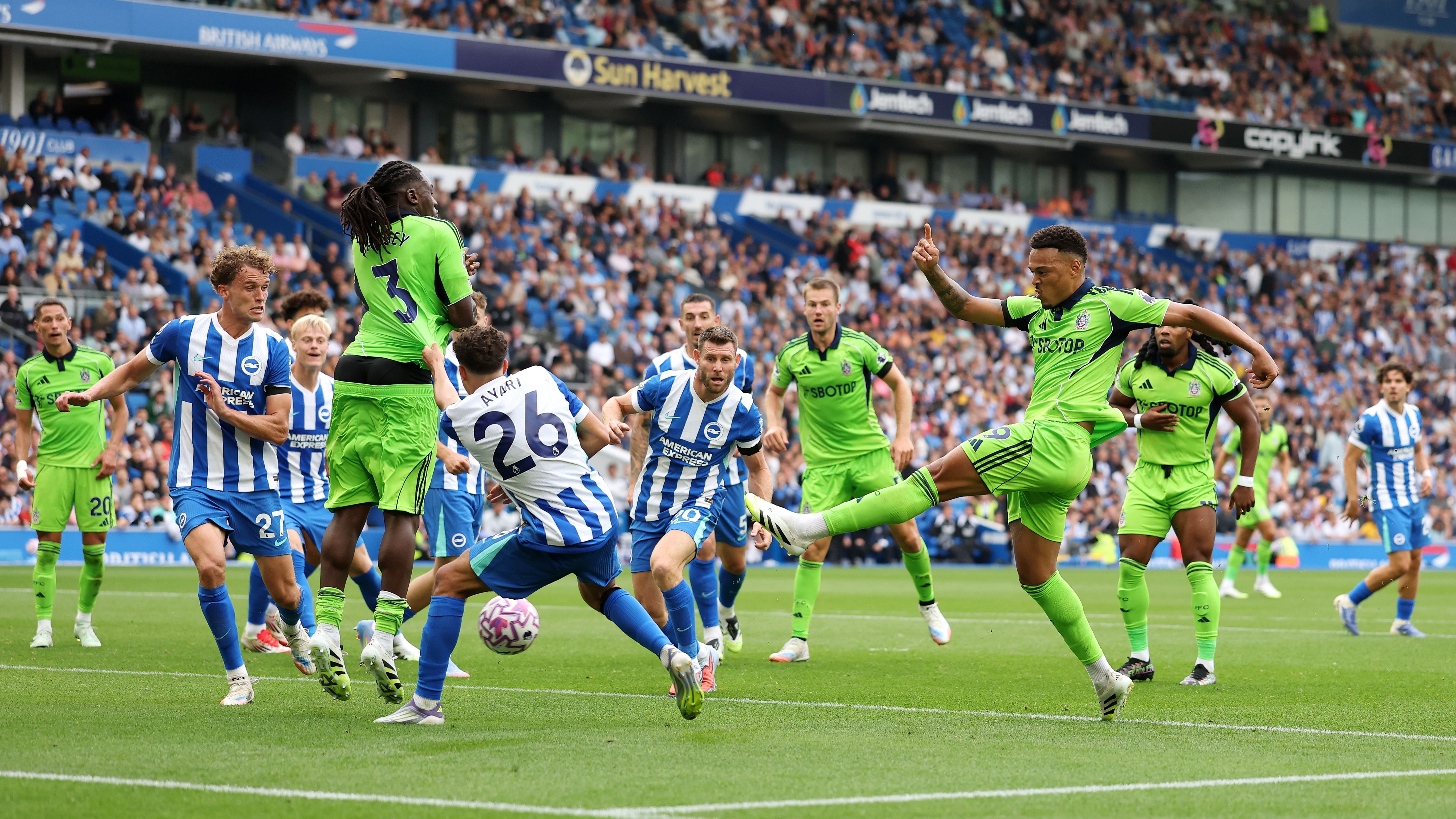 Brighton confirm 72-year-old fan has passed away after being taken ill during clash with Fulham and pledge to support victim's family and affected supporters