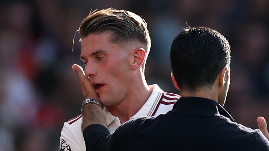 Arsenal player ratings vs Man Utd: Riccardo Calafiori header gives Premier League's set-piece kings unconvincing win at Old Trafford as anonymous Viktor Gyokeres endures debut to forget