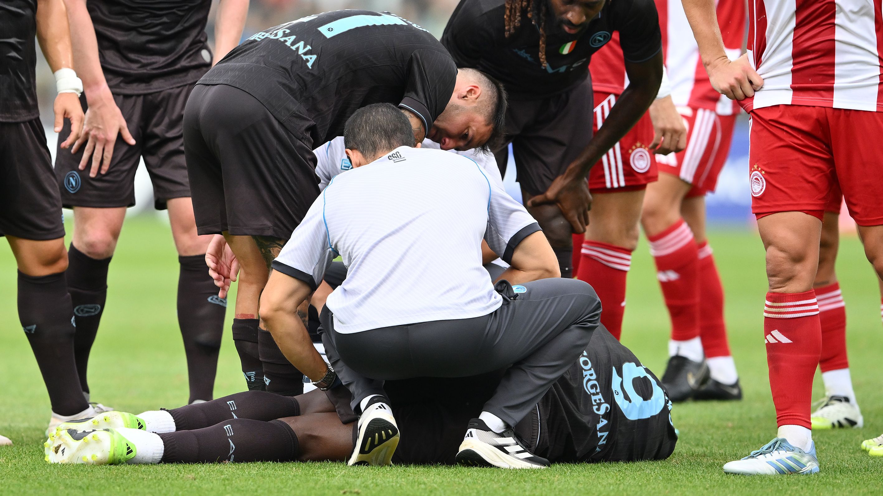 Napoli dealt bitter injury blow as Romelu Lukaku is ruled out until NOVEMBER after sustaining thigh injury in pre-season friendly