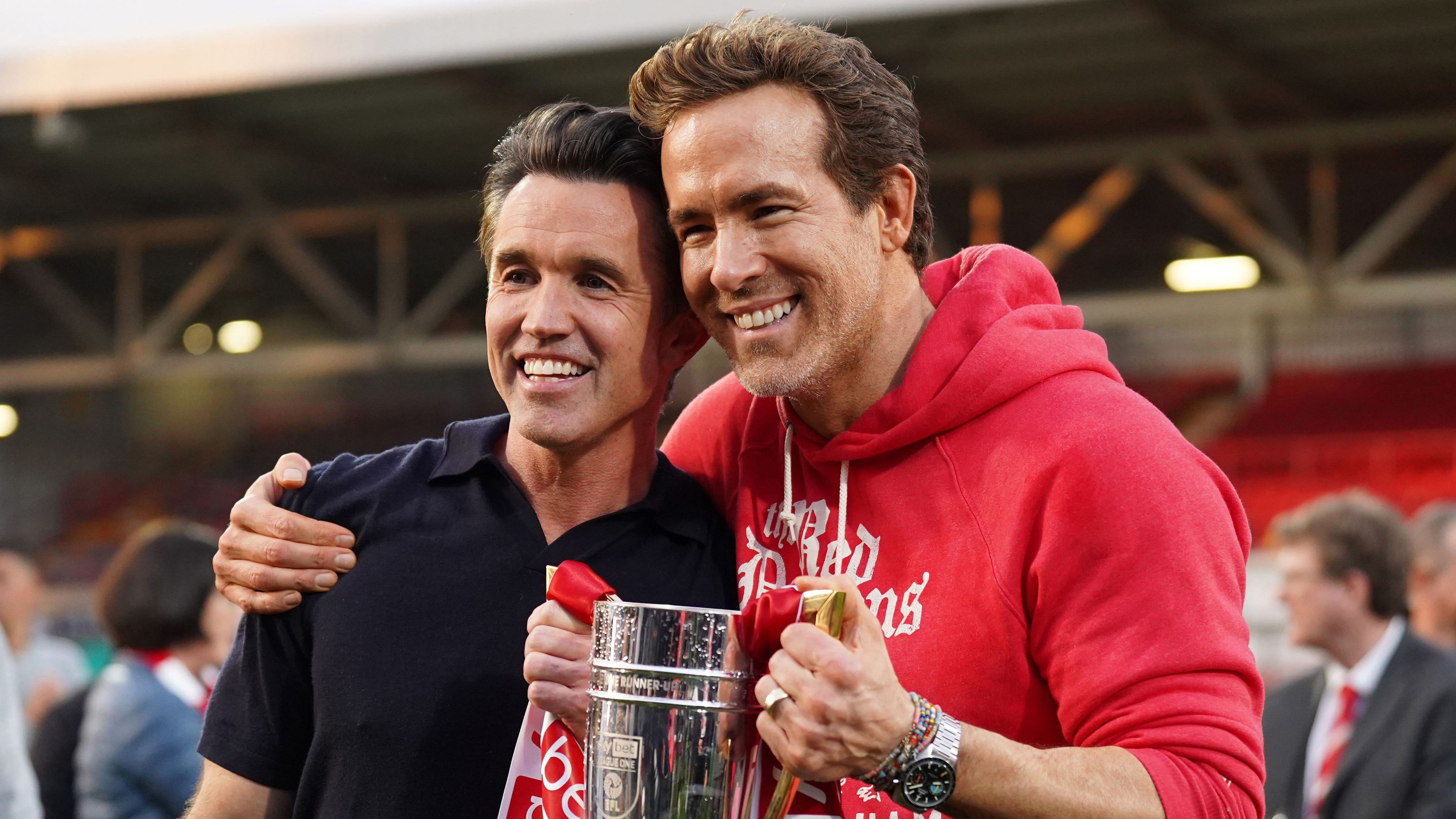 'What a legacy' - Wrexham's Ryan Reynolds and Rob McElhenney part of plan to bring World Cup 2035 to Wales