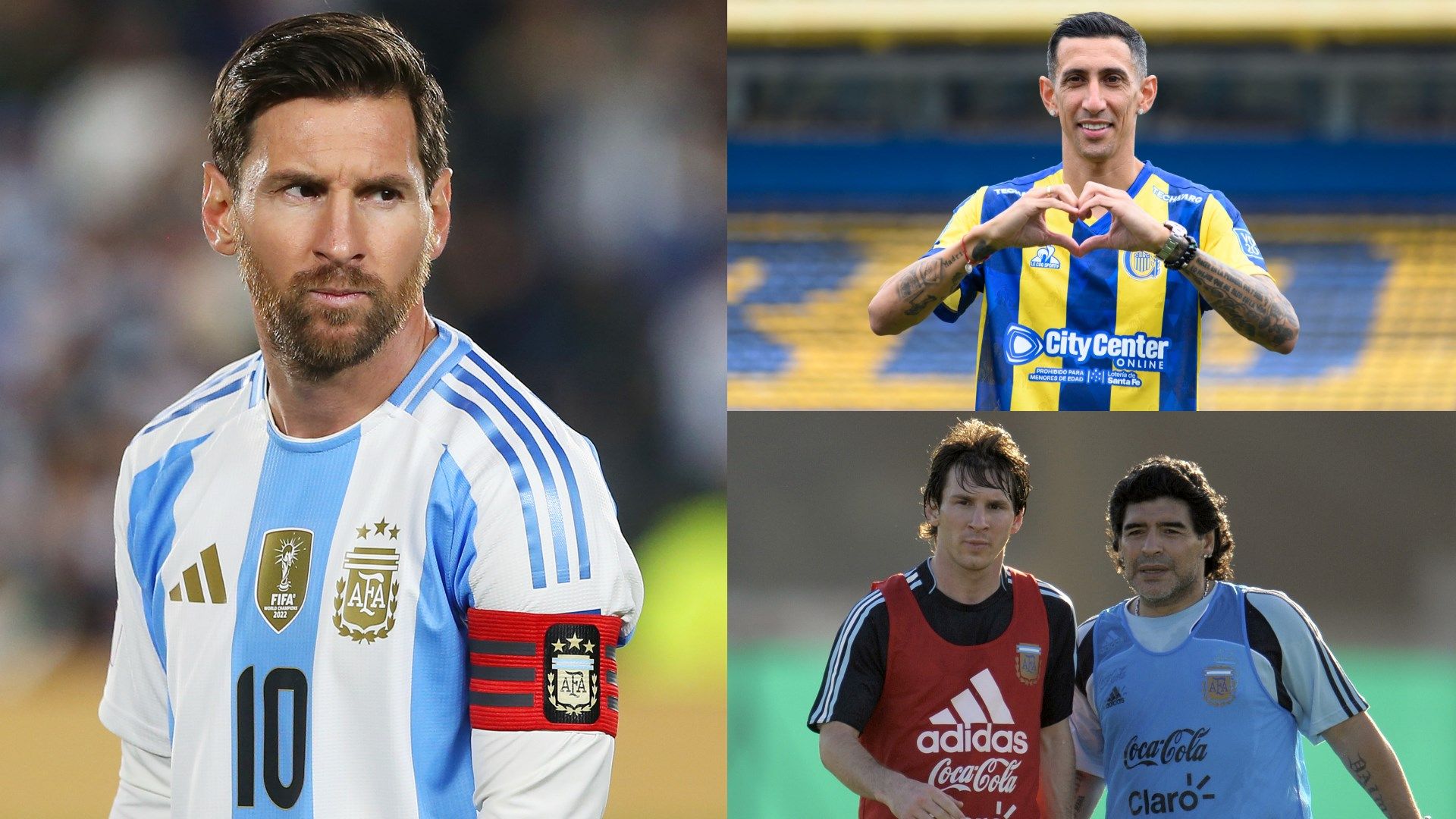 Lionel Messi 'on another planet' with Diego Maradona as Angel Di Maria insists Argentina & Inter Miami superstar 'has to play at 2026 World Cup no matter what'