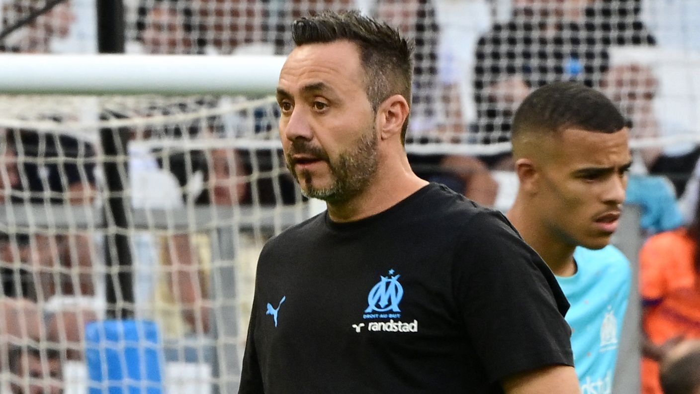 Trouble at Marseille! Roberto De Zerbi suspends two of Mason Greenwood's team-mates after dressing room bust-up in aftermath of Rennes defeat