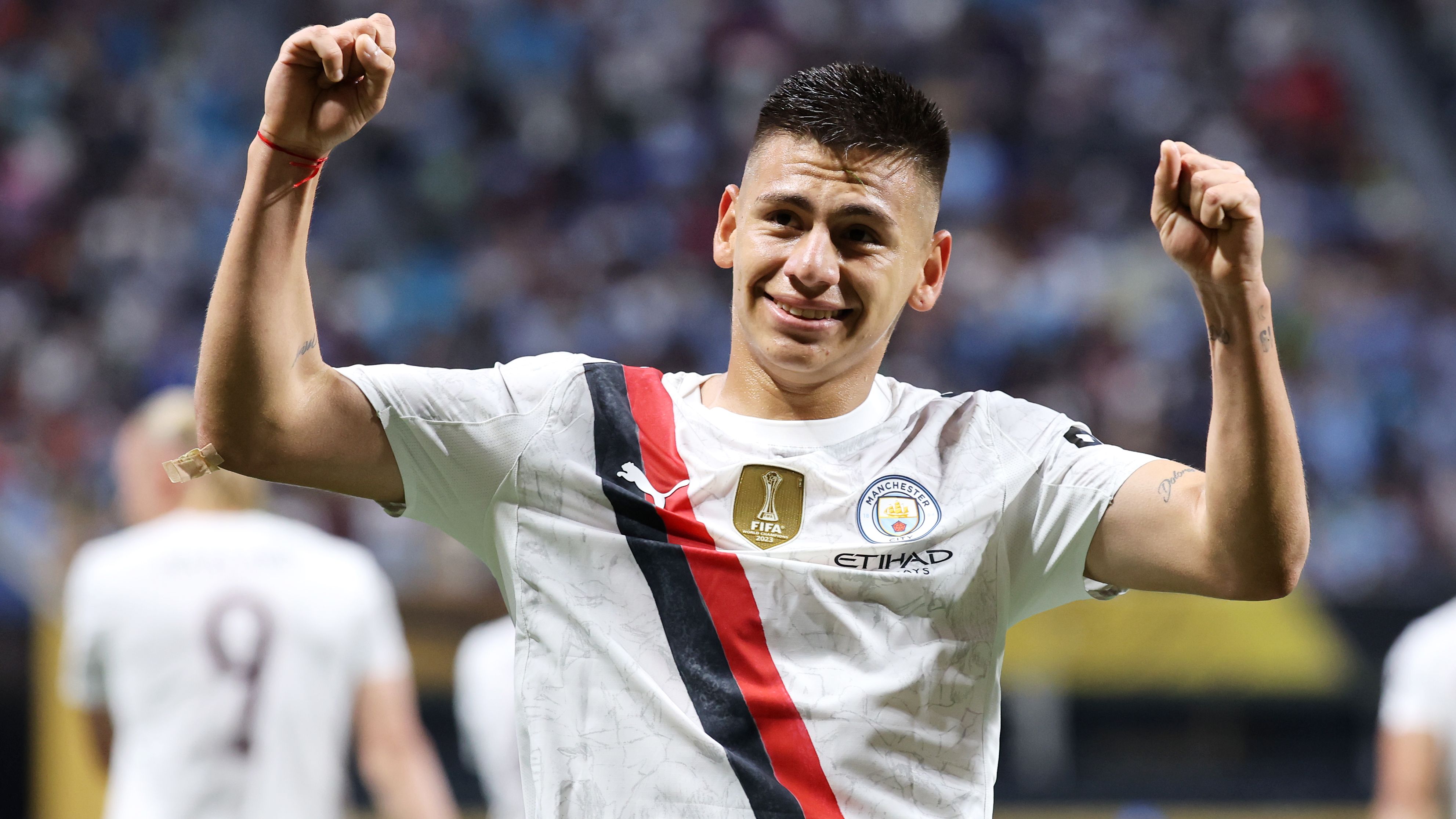 Bayer Leverkusen snap up Claudio Echeverri! Erik ten Hag's men reach full agreement with Man City over transfer for Argentine playmaker as Borussia Dortmund lose out