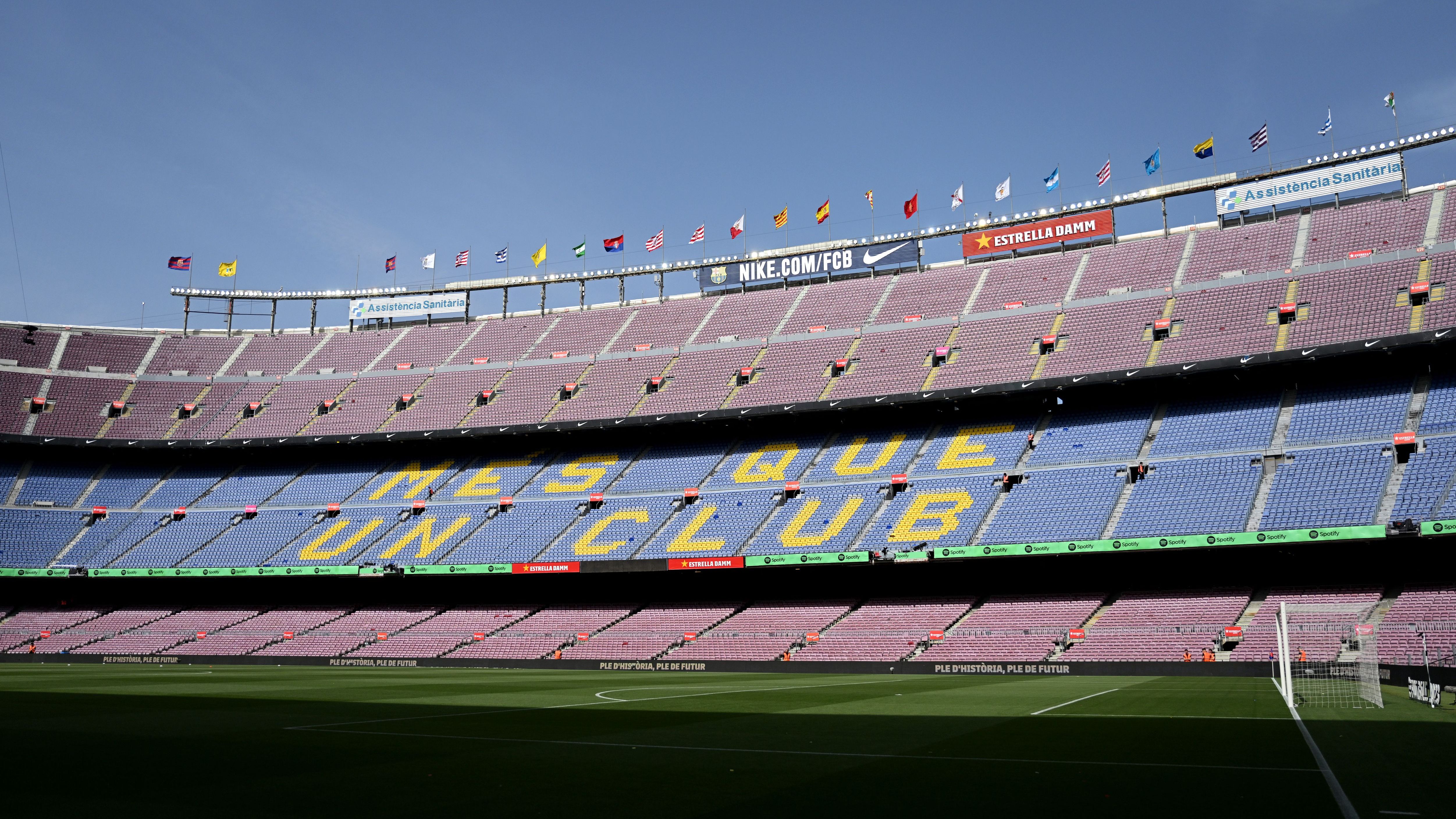 Barcelona's Camp Nou return likely delayed for 'a few more months' as La Liga champions told 'the ball is in their court'