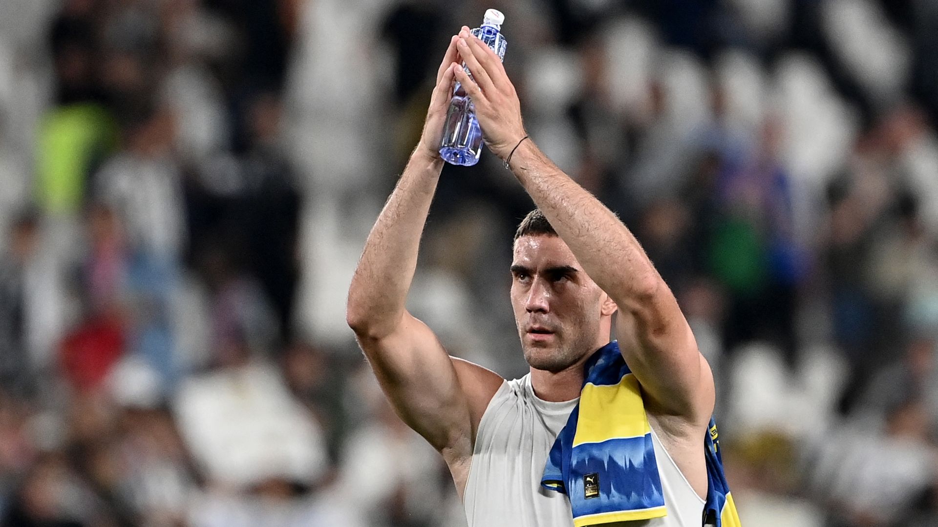 Juventus boss admits Dusan Vlahovic future is out of his hands after 'beautiful goal' amid transfer uncertainty