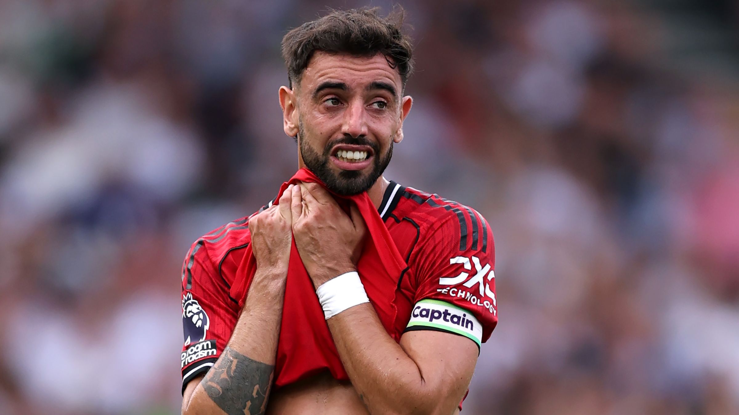 "يا له من طفل كبير" - وصف برونو فرنانديز "بالمحرج" لـ "البكاء" بشأن حادثة كريس كافاناغ قبل ركلة الجزاء الضائعة لقائد مانشستر يونايتد ضد فولهام