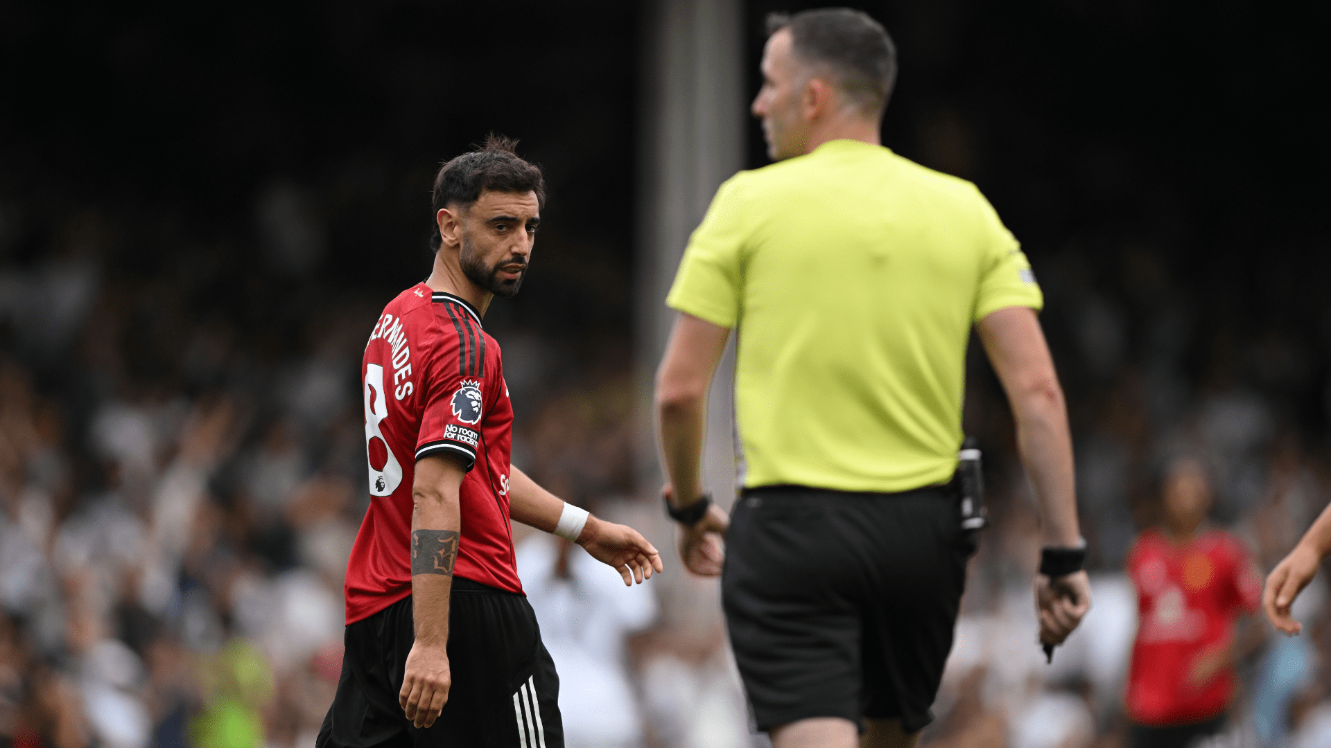 "يا له من طفل كبير" - وصف برونو فرنانديز "بالمحرج" لـ "البكاء" بشأن حادثة كريس كافاناغ قبل ركلة الجزاء الضائعة لقائد مانشستر يونايتد ضد فولهام