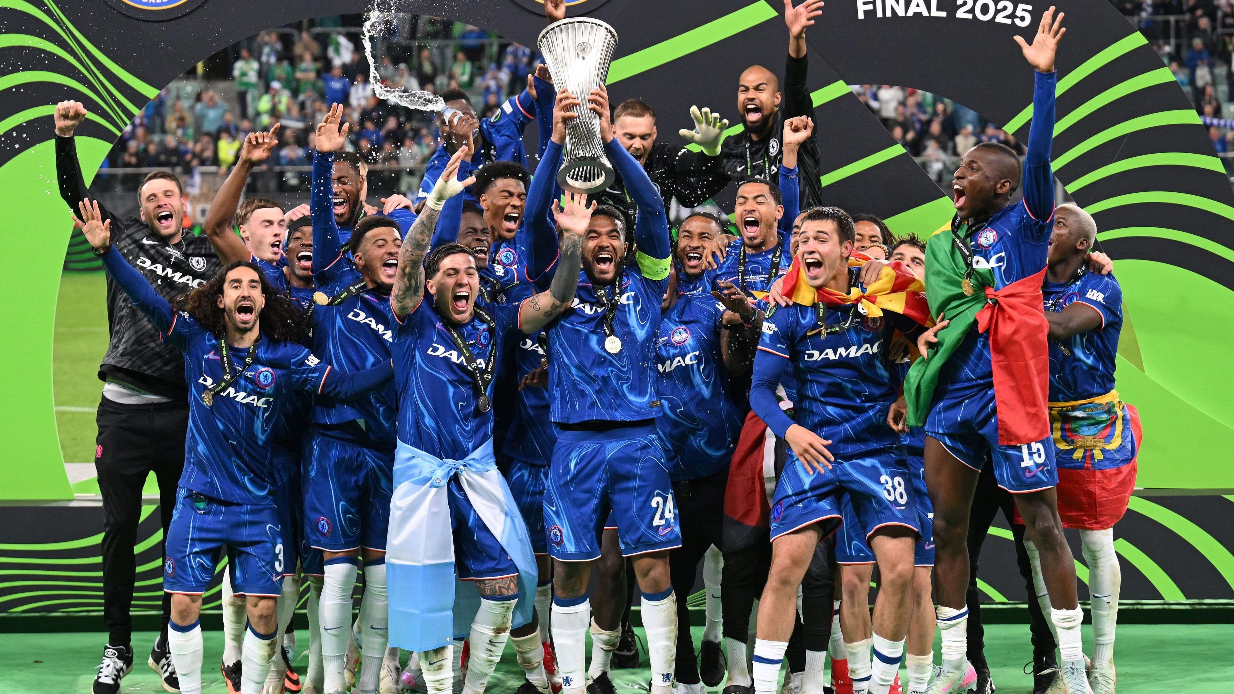 Chelsea to be handed special UEFA award before Champions League draw in honour of completing 'European set' with last season's Conference League triumph