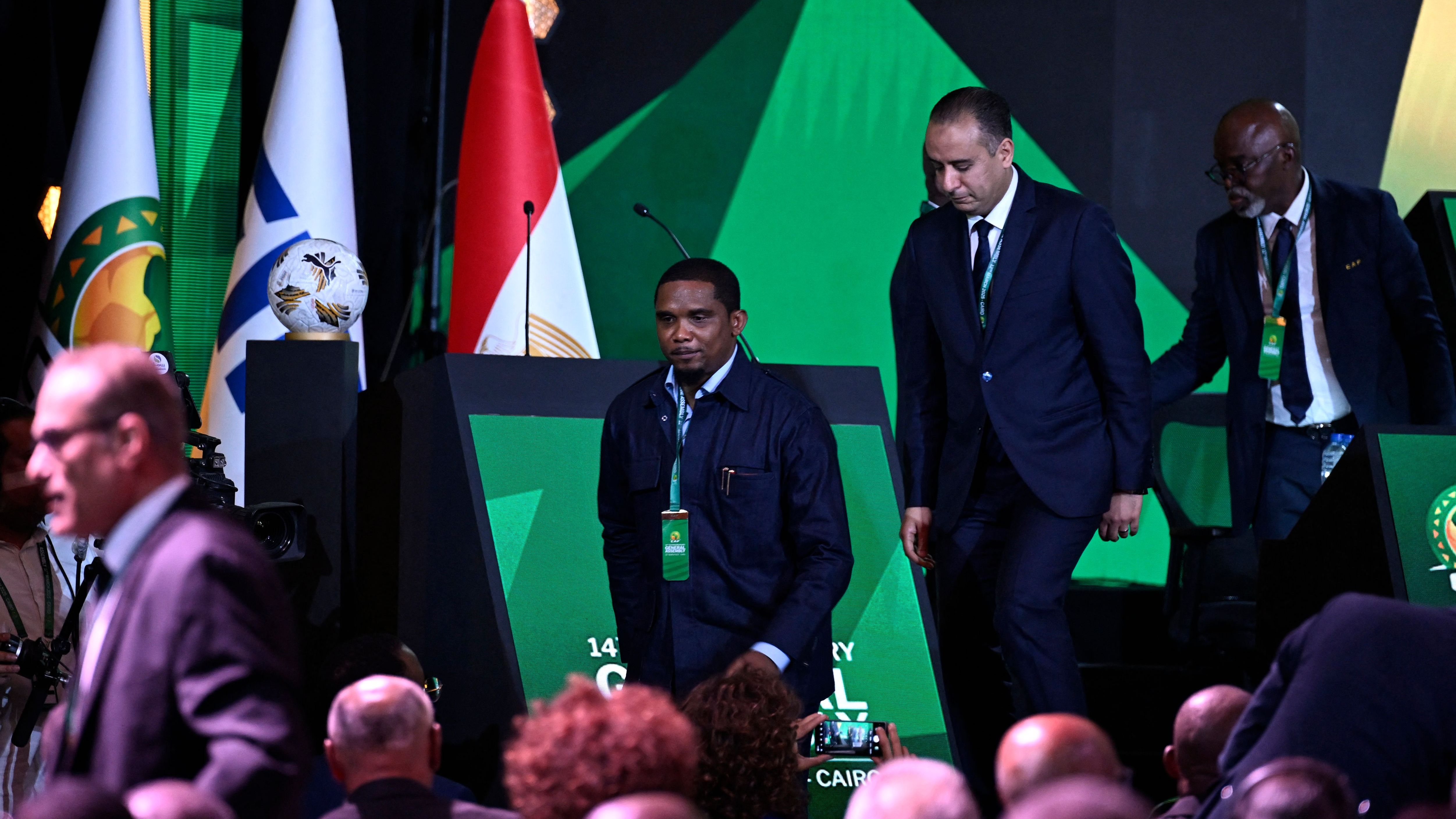 Ex-Barcelona and Inter star Samuel Eto'o faces criminal charges amid allegations of corruption and electoral fraud as president of Cameroon FA
