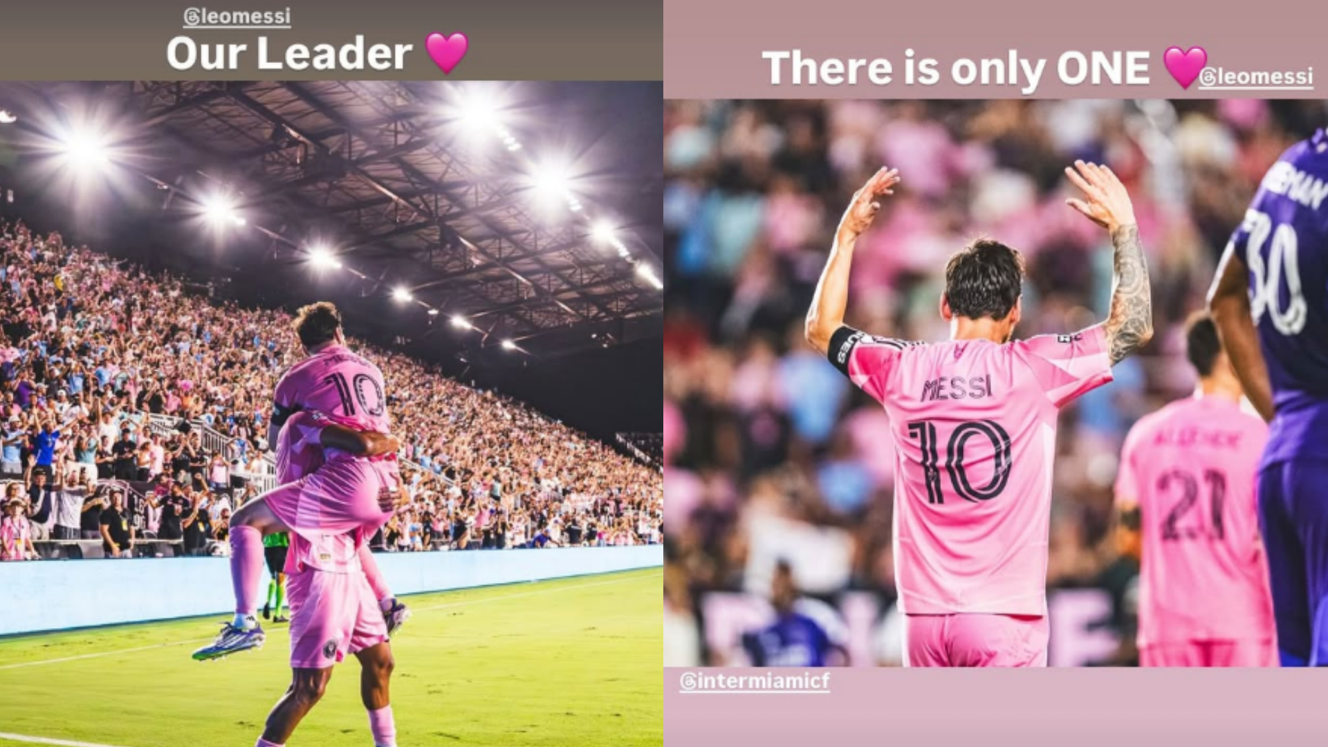 'There is only one' - David Beckham salutes magical Lionel Messi as 'leader' guides Inter Miami into another Leagues Cup final