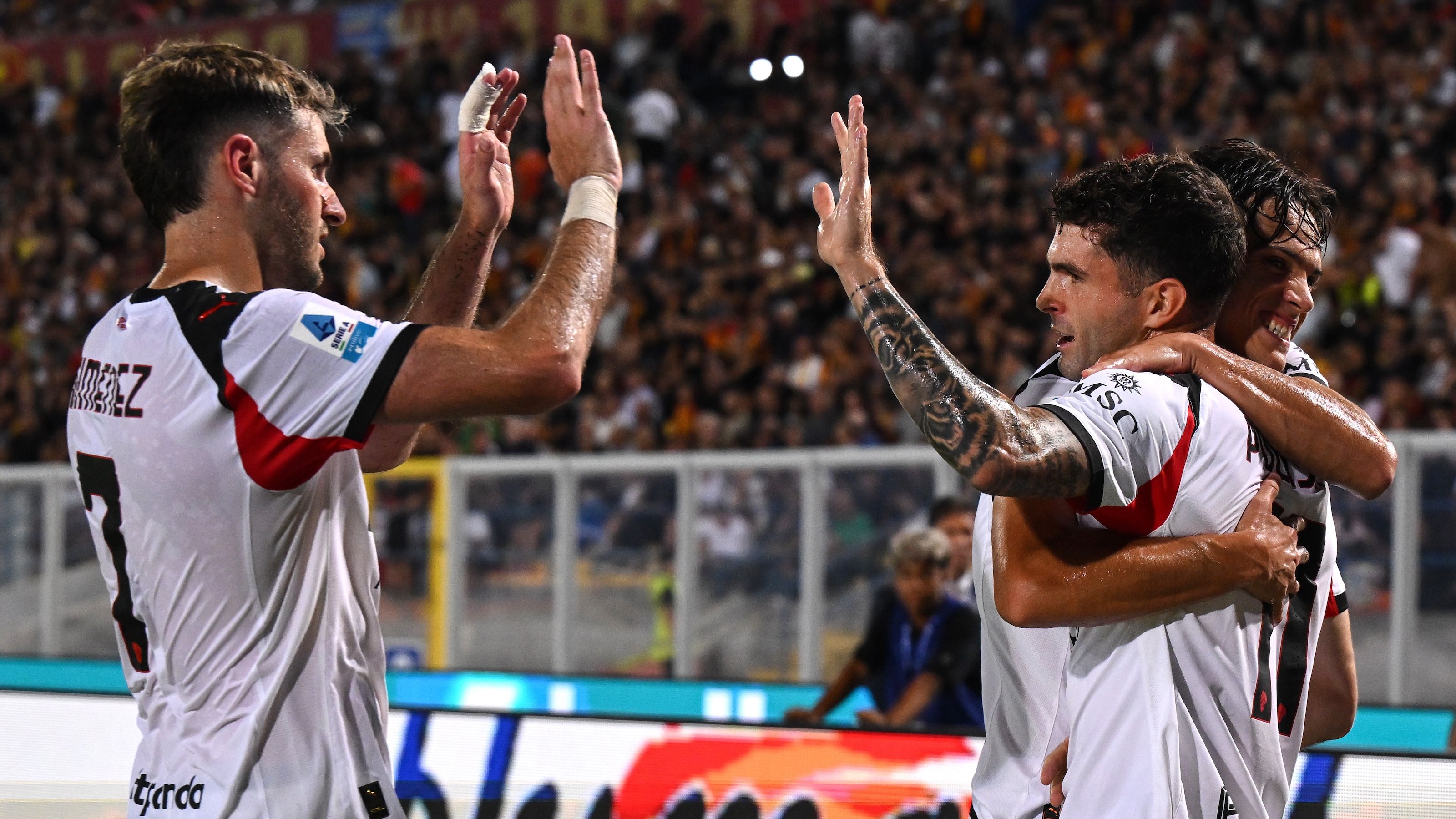 شاهد: نجم منتخب الولايات المتحدة الأمريكية كريستيان بوليسيتش يسجل أول هدف في الدوري الإيطالي هذا الموسم في فوز مريح لميلانو على ليتشي