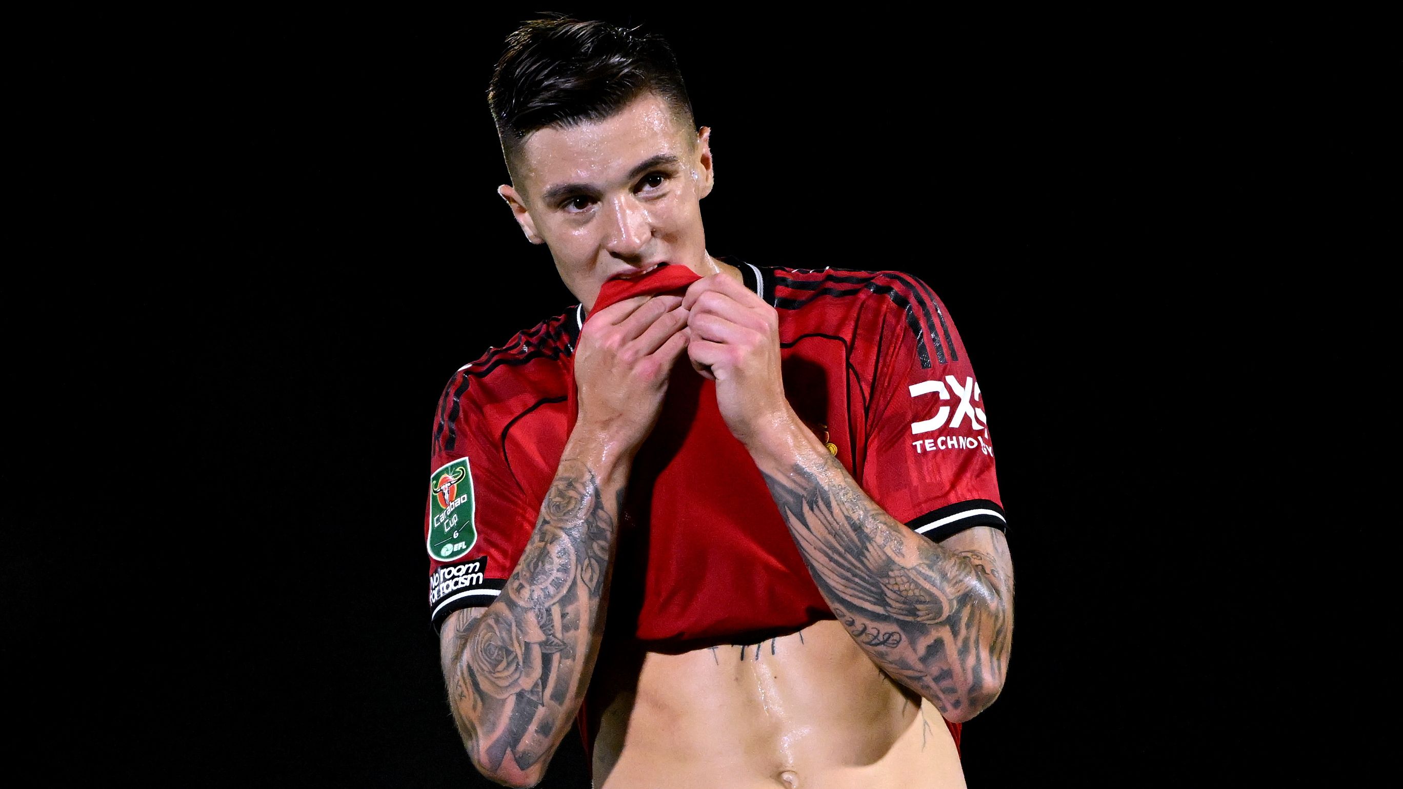 'It's connected' - Ruben Amorim explains why Benjamin Sesko has not started a Premier League game for Man Utd and reveals why £74m striker took 10th penalty vs Grimsby