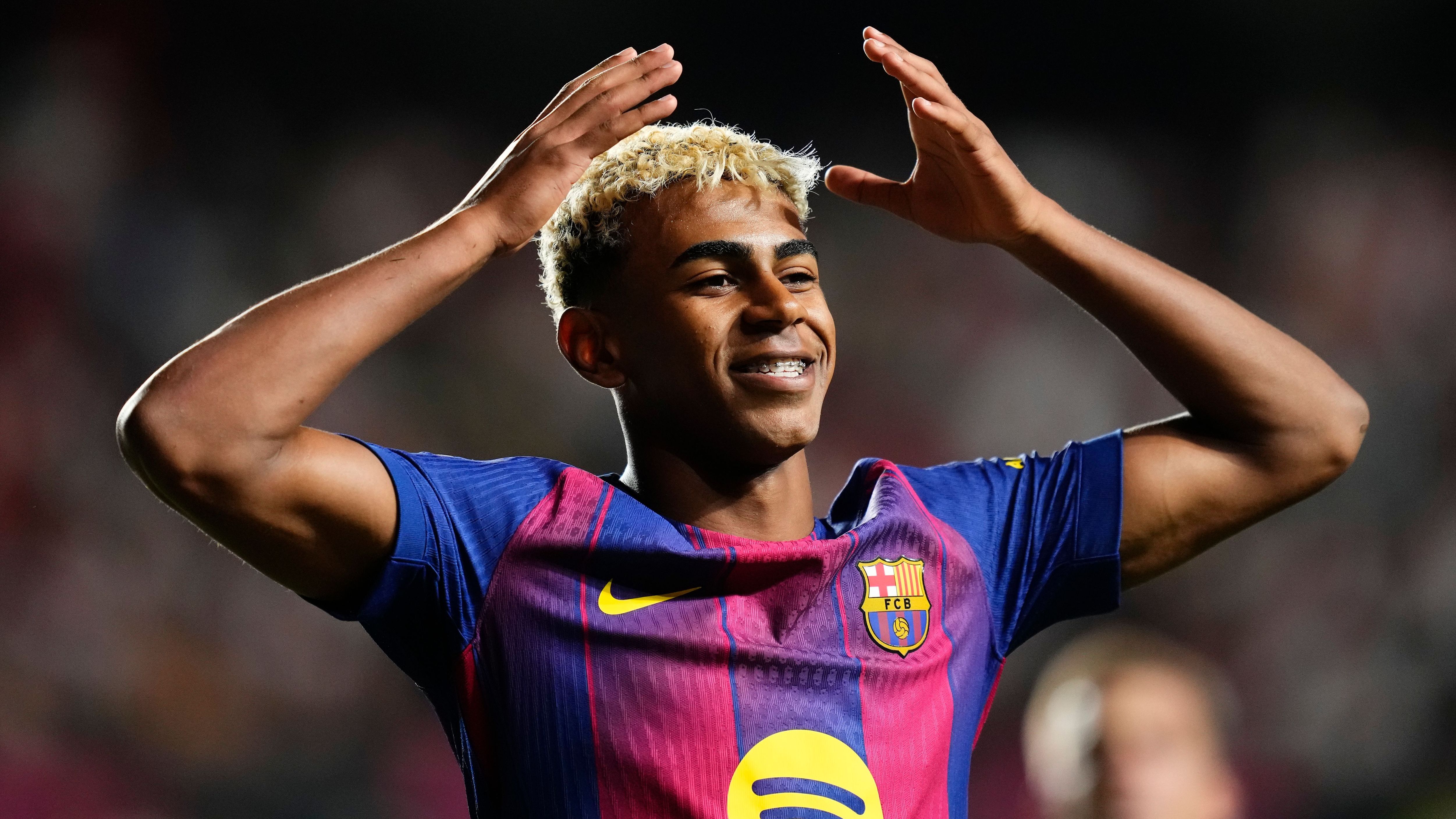 Lamine Yamal breaks another La Liga record after scoring controversial penalty in Barcelona's draw with Rayo Vallecano