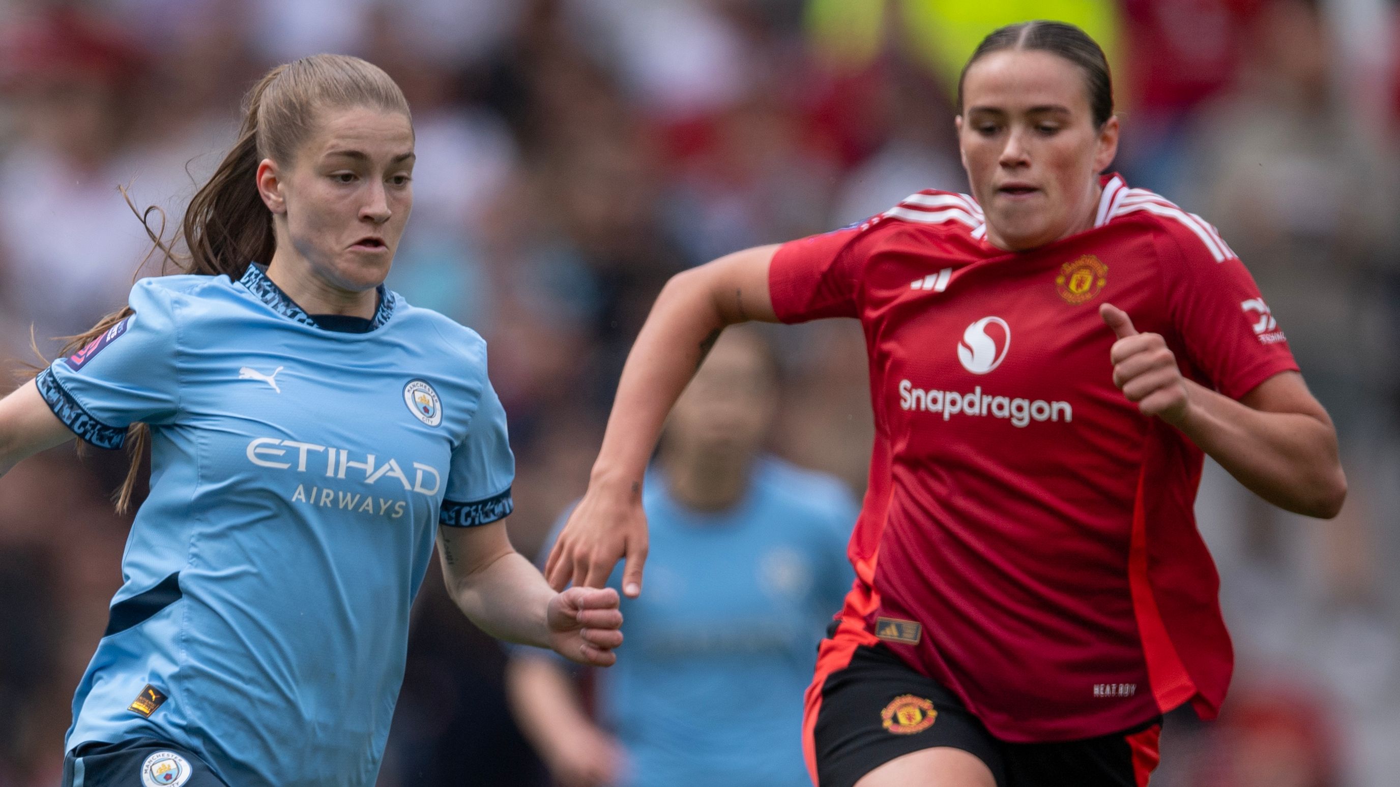 Man Utd & Man City set to SWAP Lionesses Grace Clinton & Jess Park in sensational player-exchange transfer between bitter WSL rivals