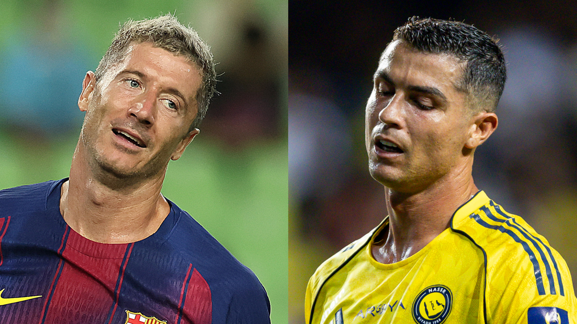 روبرت ليفاندوفسكي يرفض الشراكة مع كريستيانو رونالدو بينما النصر من بين ناديين سعوديين عرضا راتبًا بقيمة 100 مليون يورو لمهاجم برشلونة