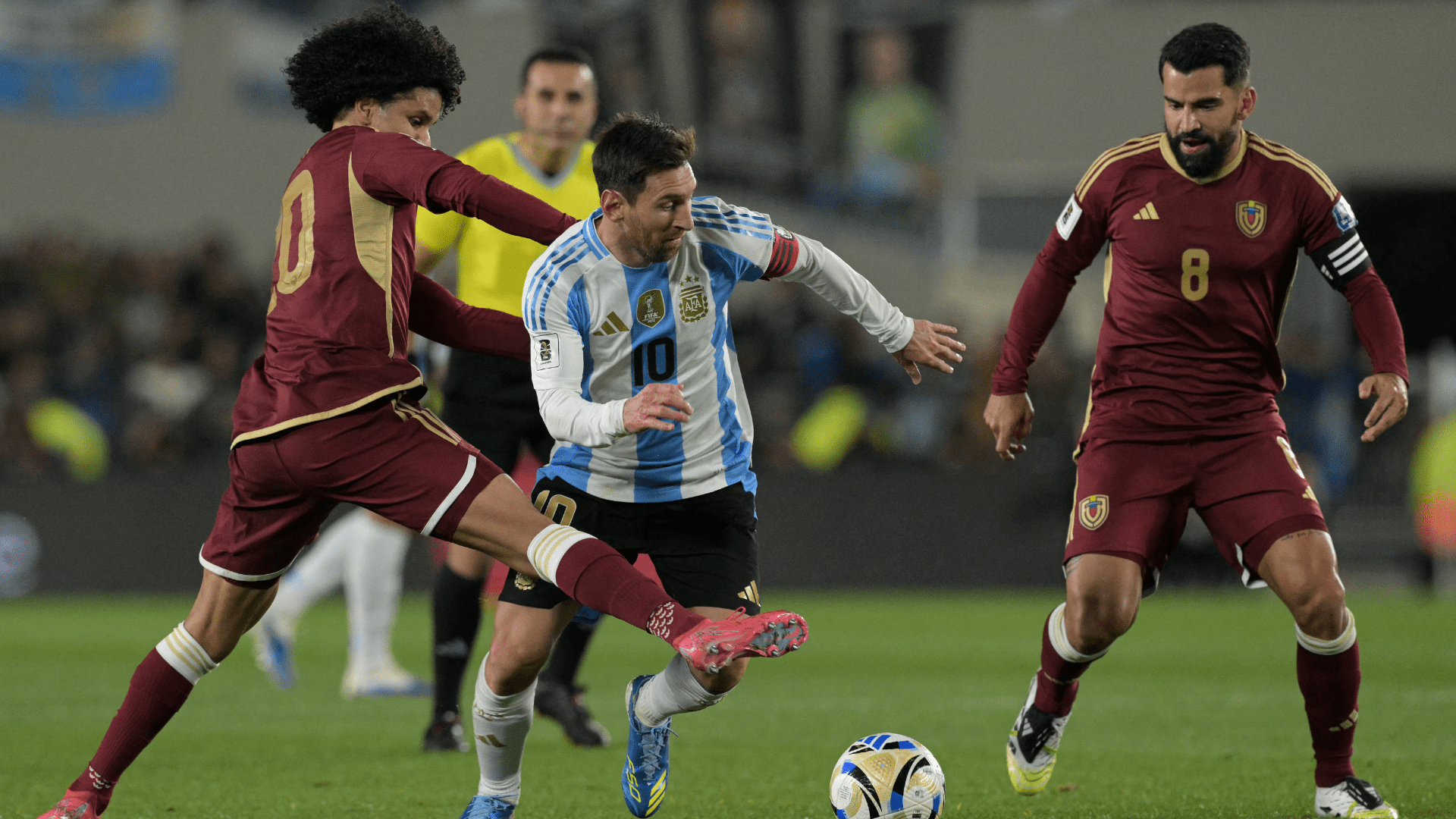 Argentina player ratings vs. Venezuela: Lionel Messi caps competitive home send off with brace as Albiceleste ease to win