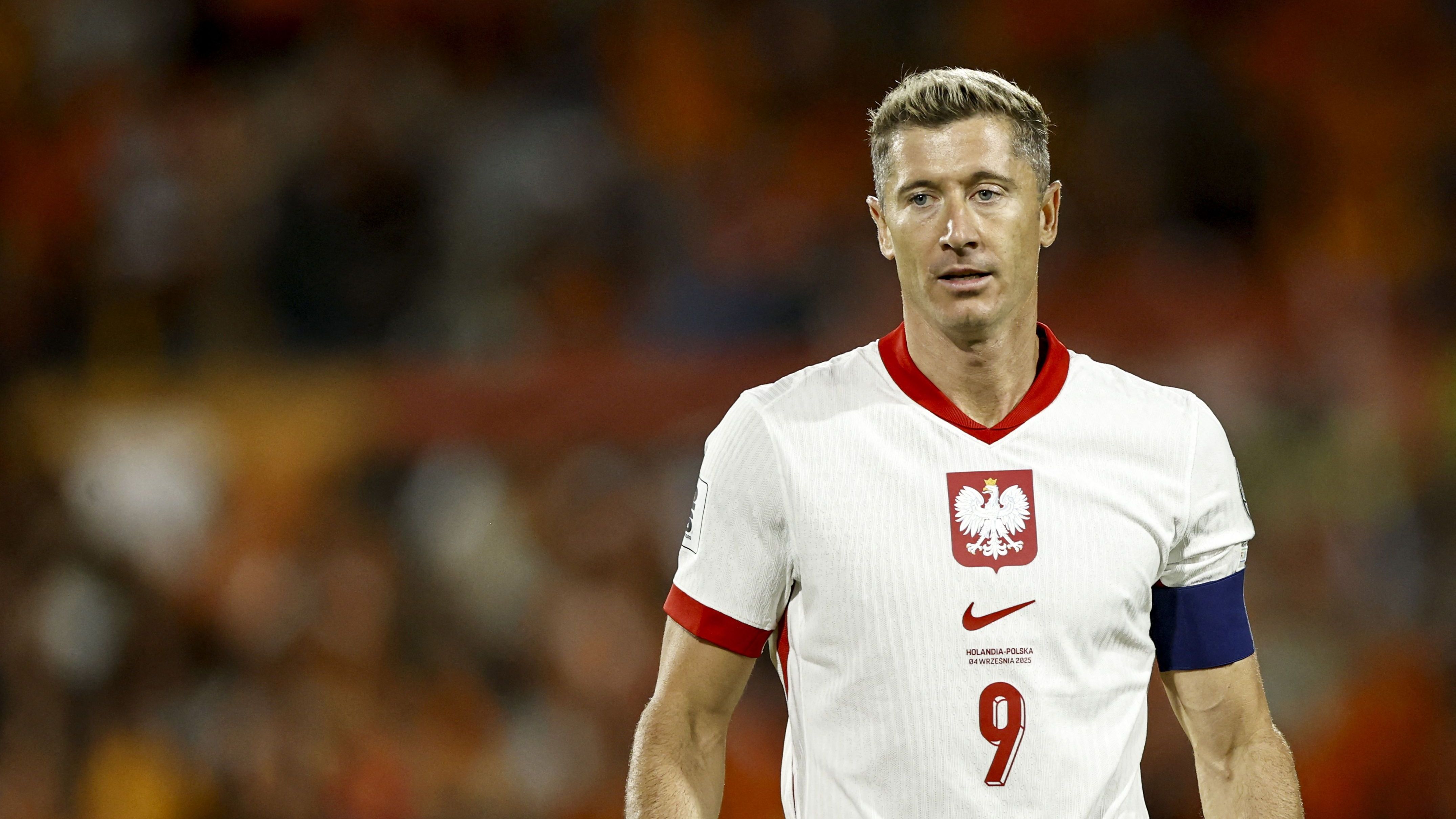 Robert Lewandowski denies he quit Poland over captaincy debacle as Barcelona striker makes return in Netherlands draw
